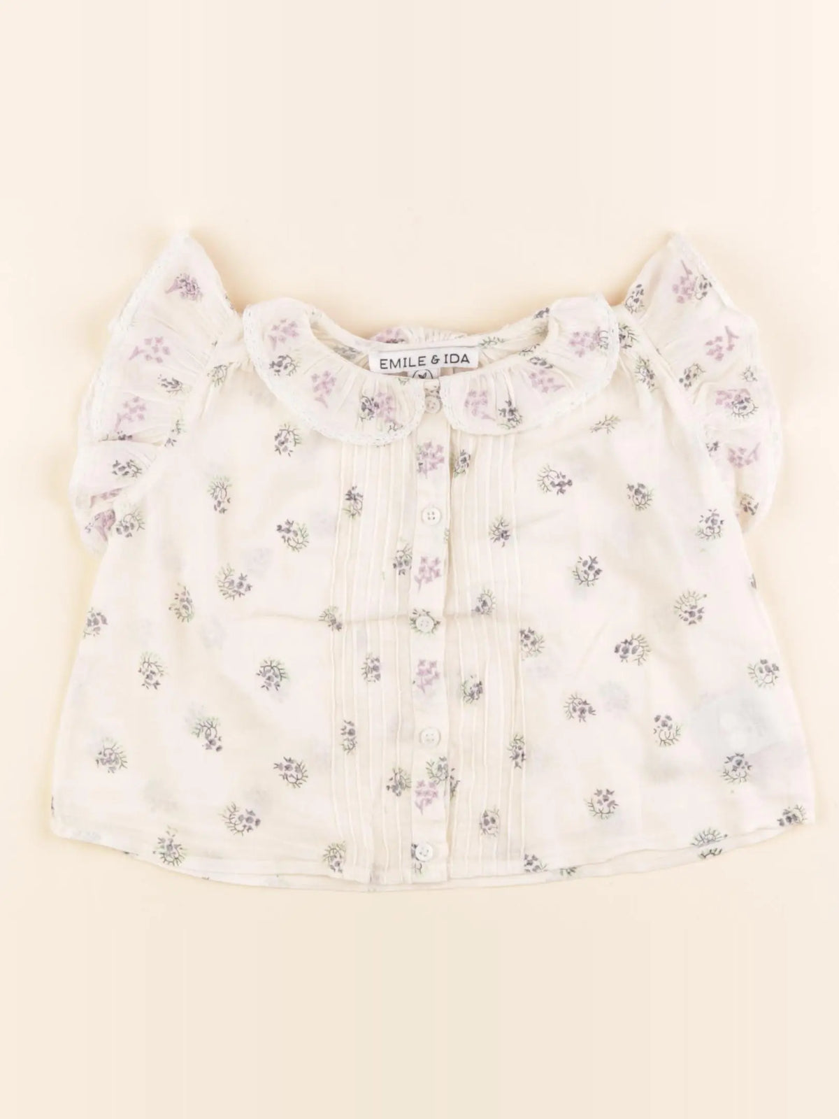 Emile et Ida - blouse beige - 18 mois