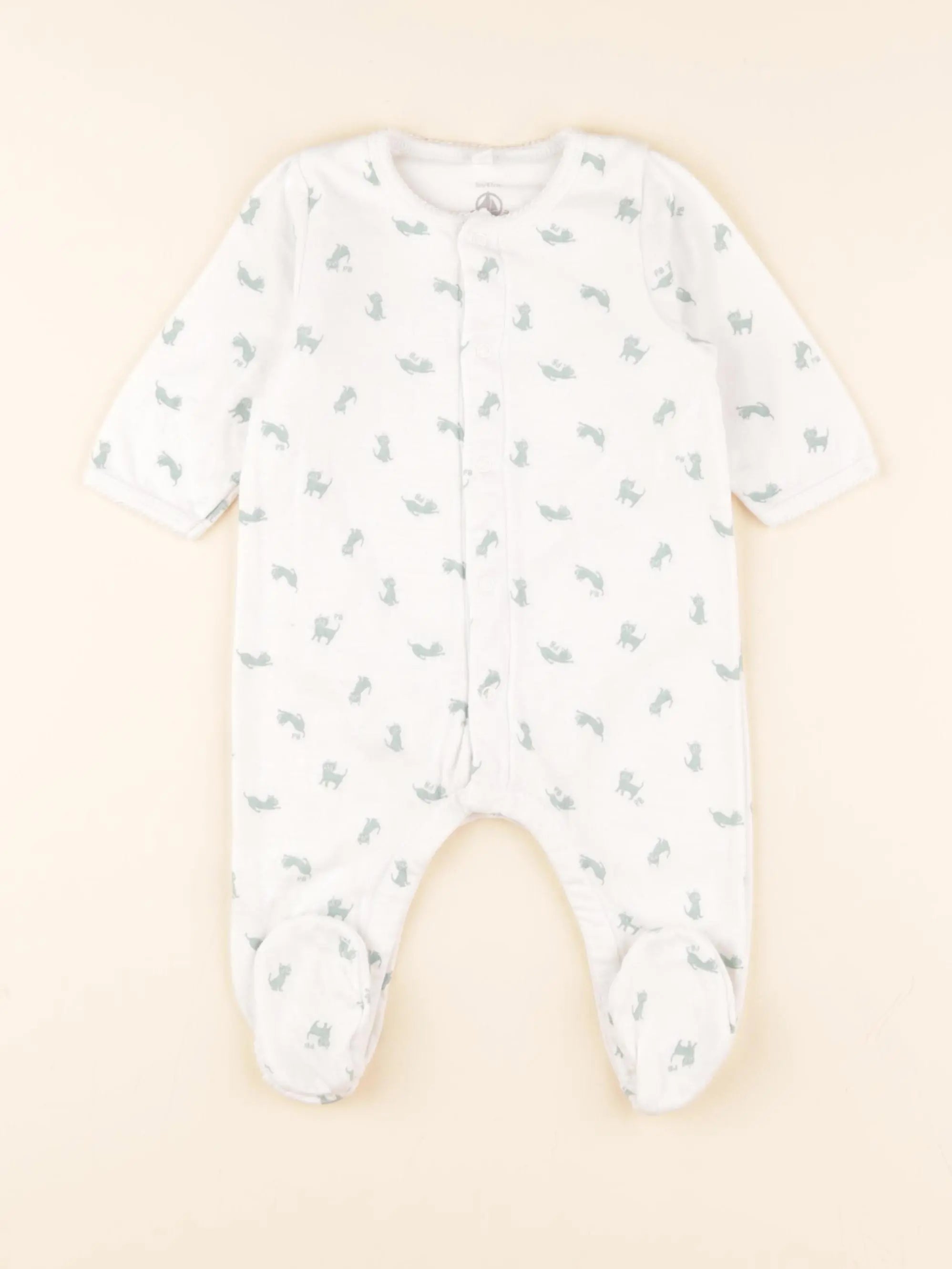 Pyjama coton blanc