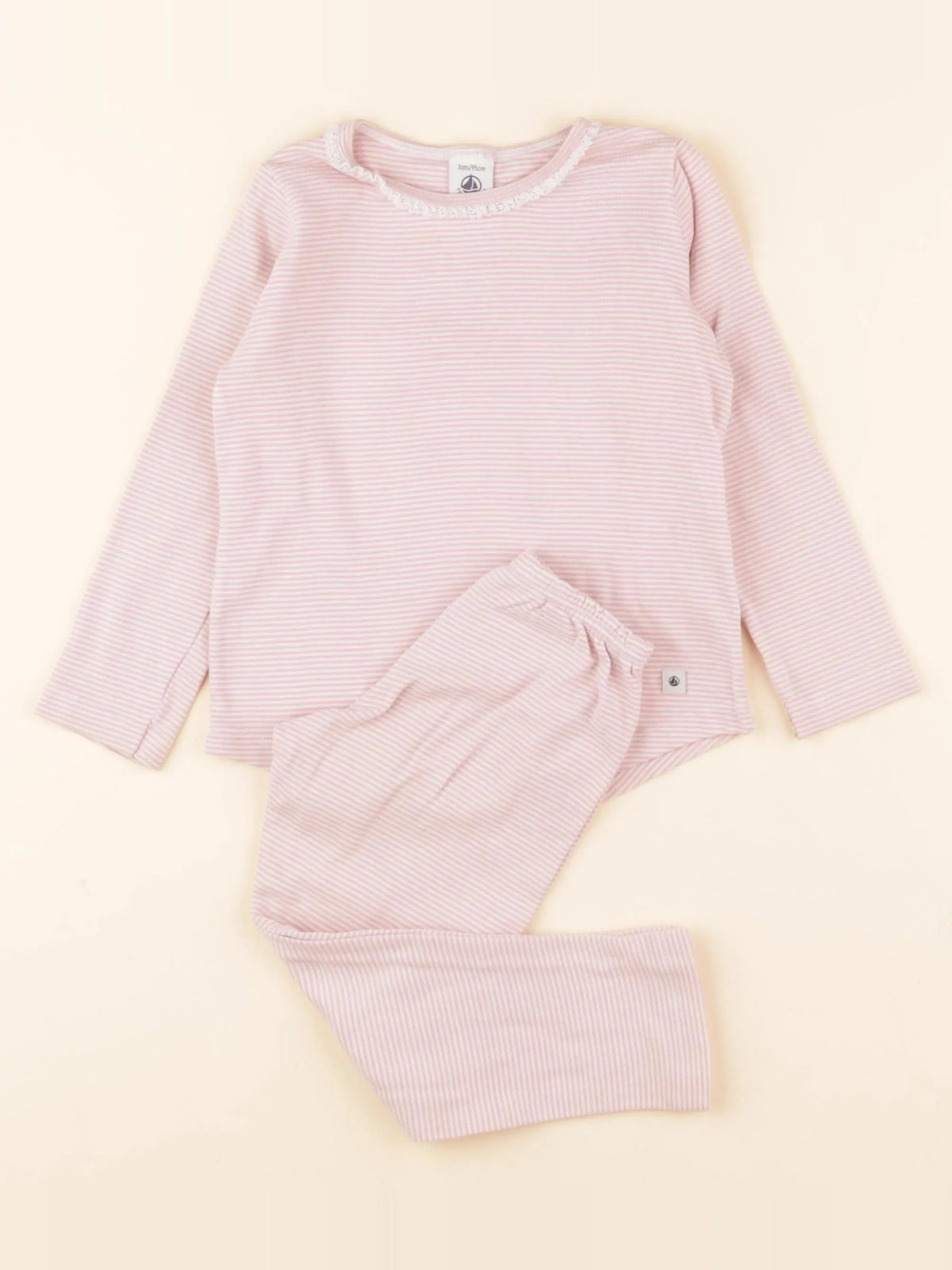 Pyjama coton rose