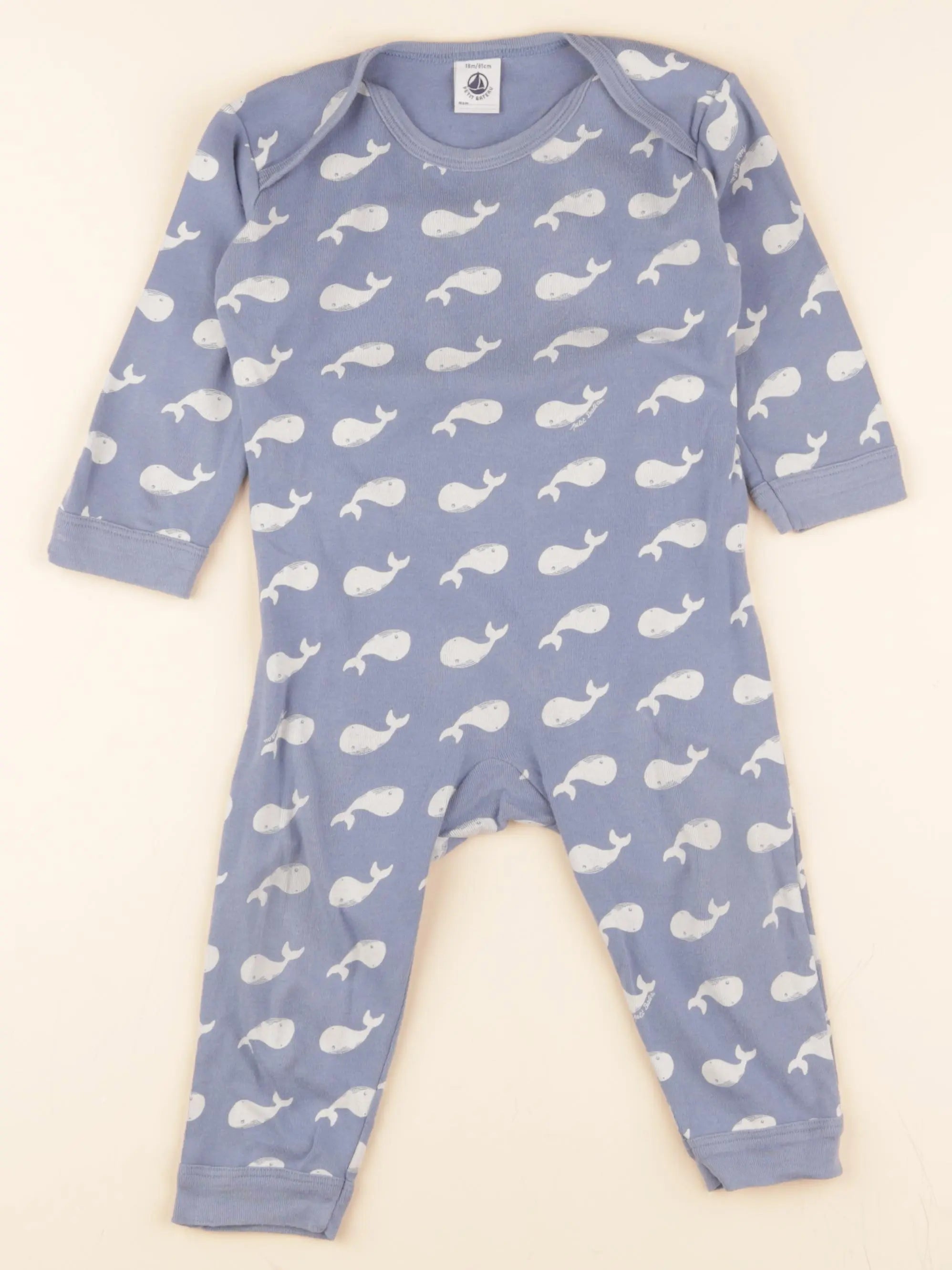 Pyjama coton bleu
