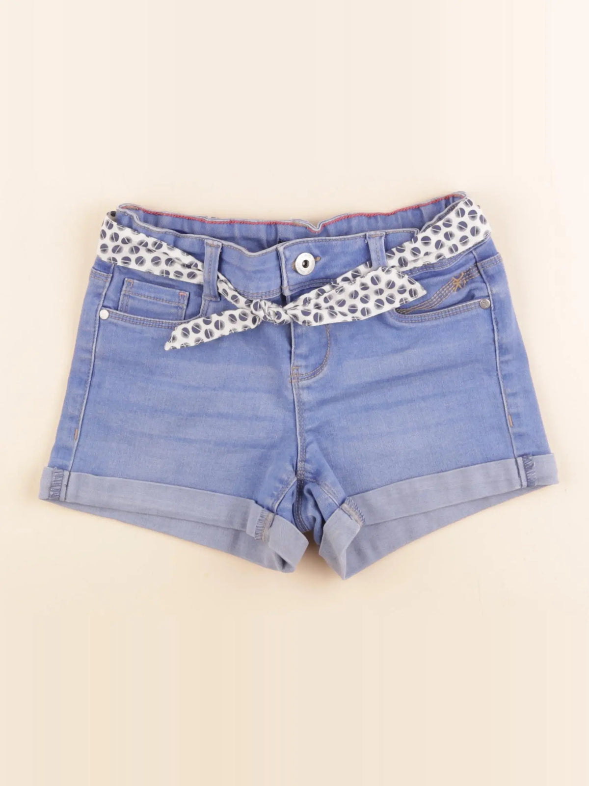 Okaidi - short bleu - 8 ans