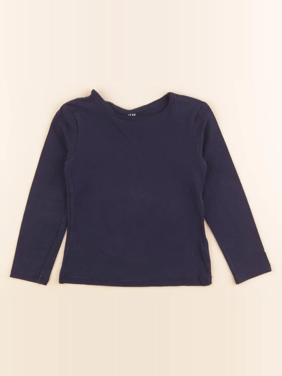 H&M - tee-shirt bleu - 3/4 ans