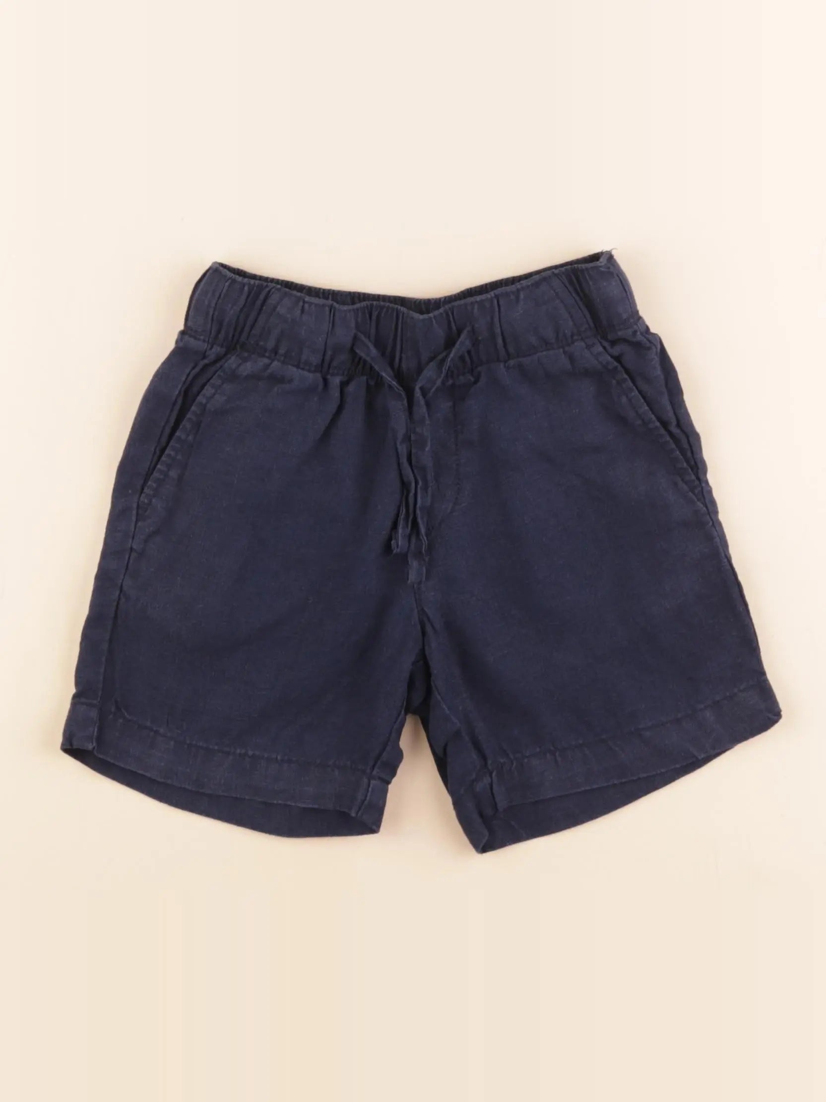 Monoprix - short bleu - 3 ans