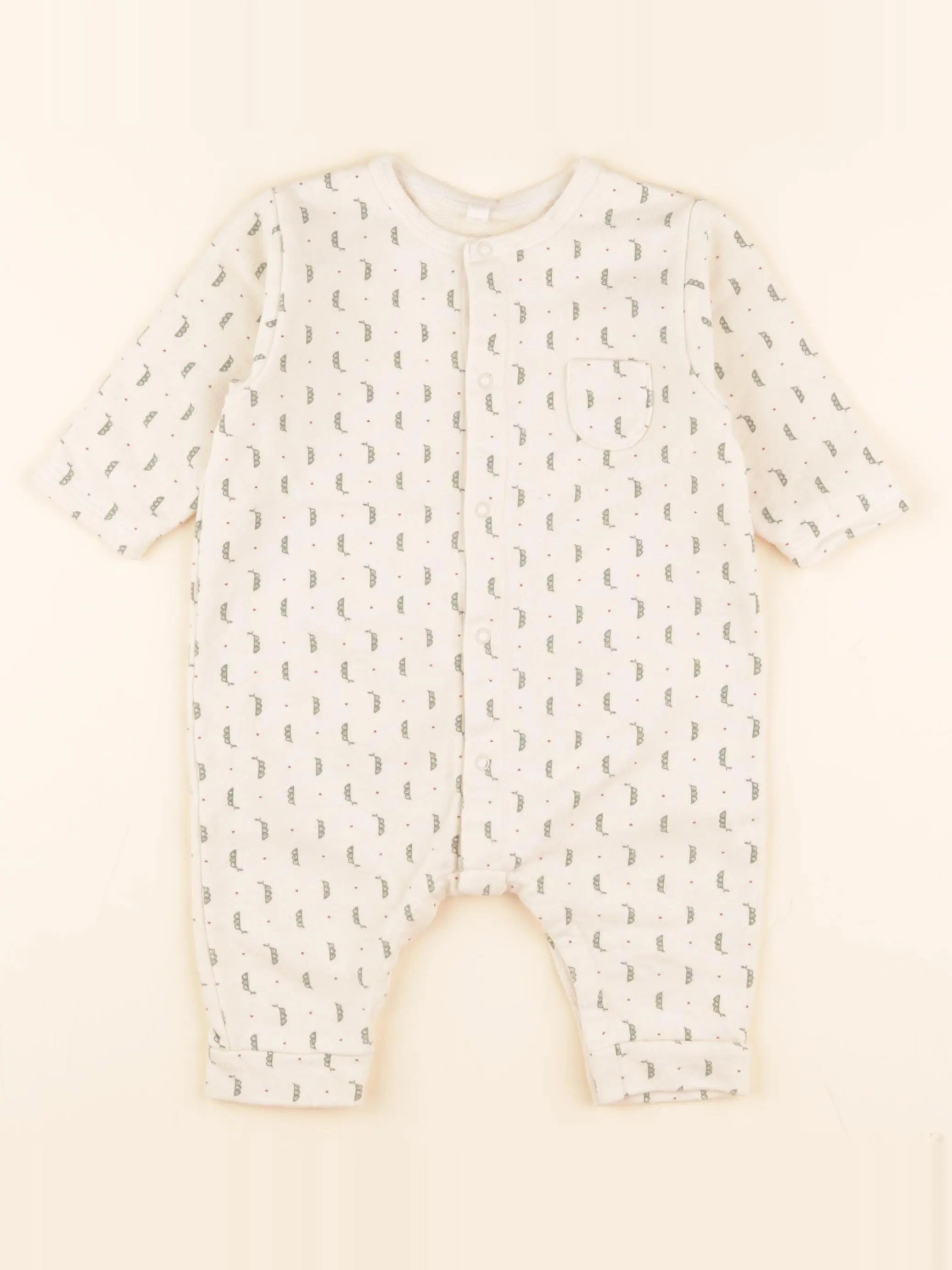 Pyjama coton beige