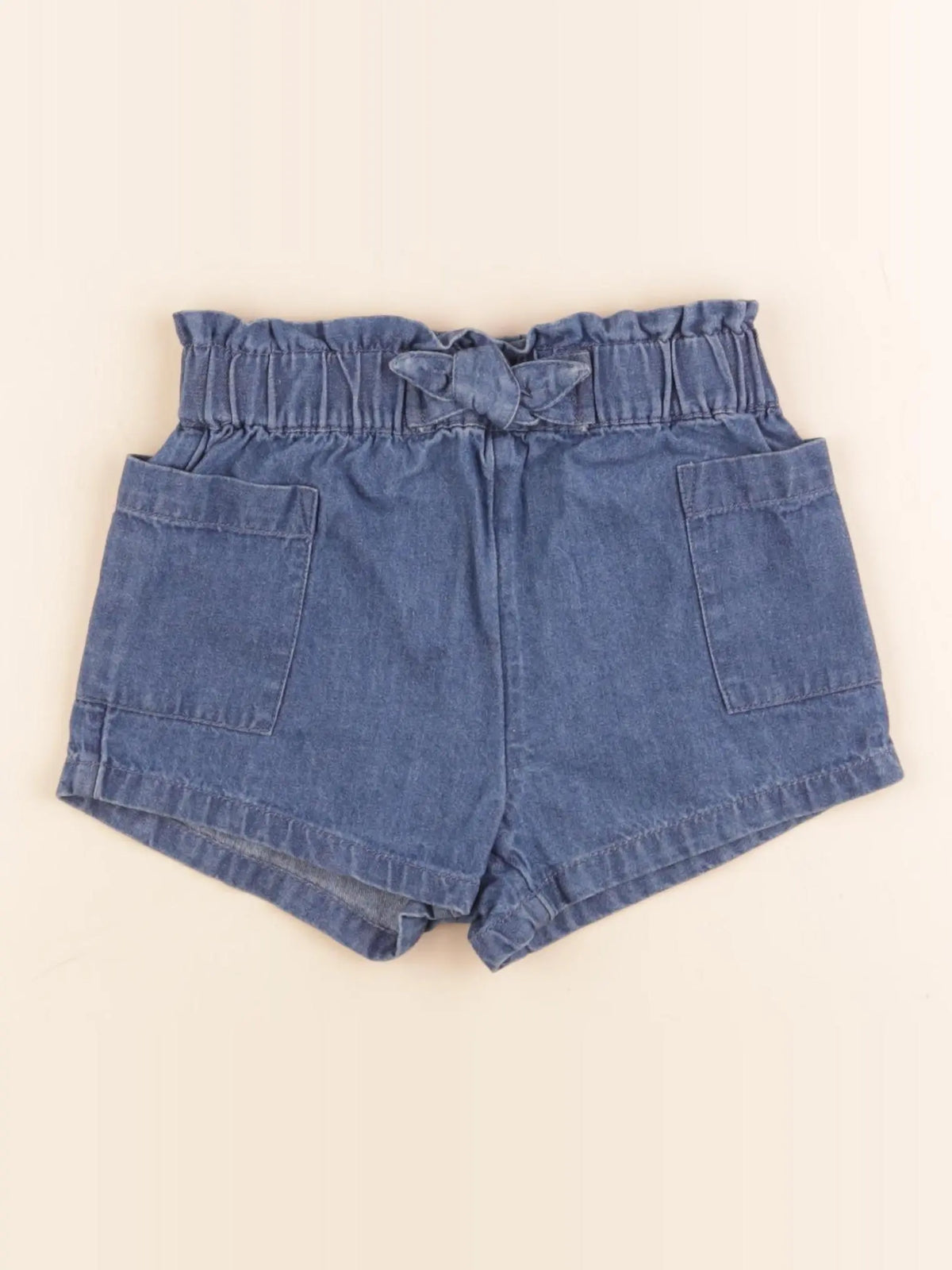 La Redoute - short bleu - 2 ans