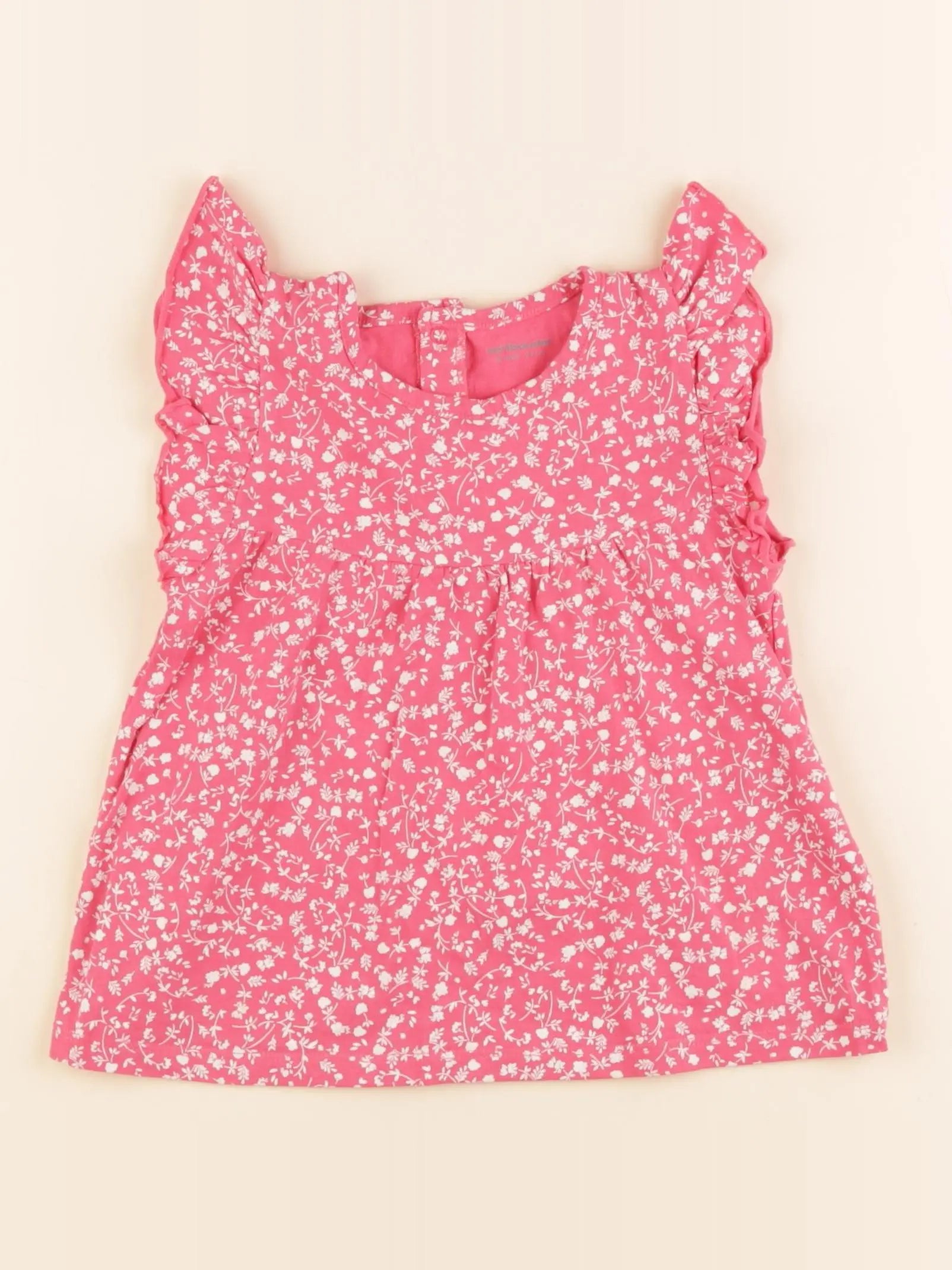 Vertbaudet - tee-shirt rose - 36 mois