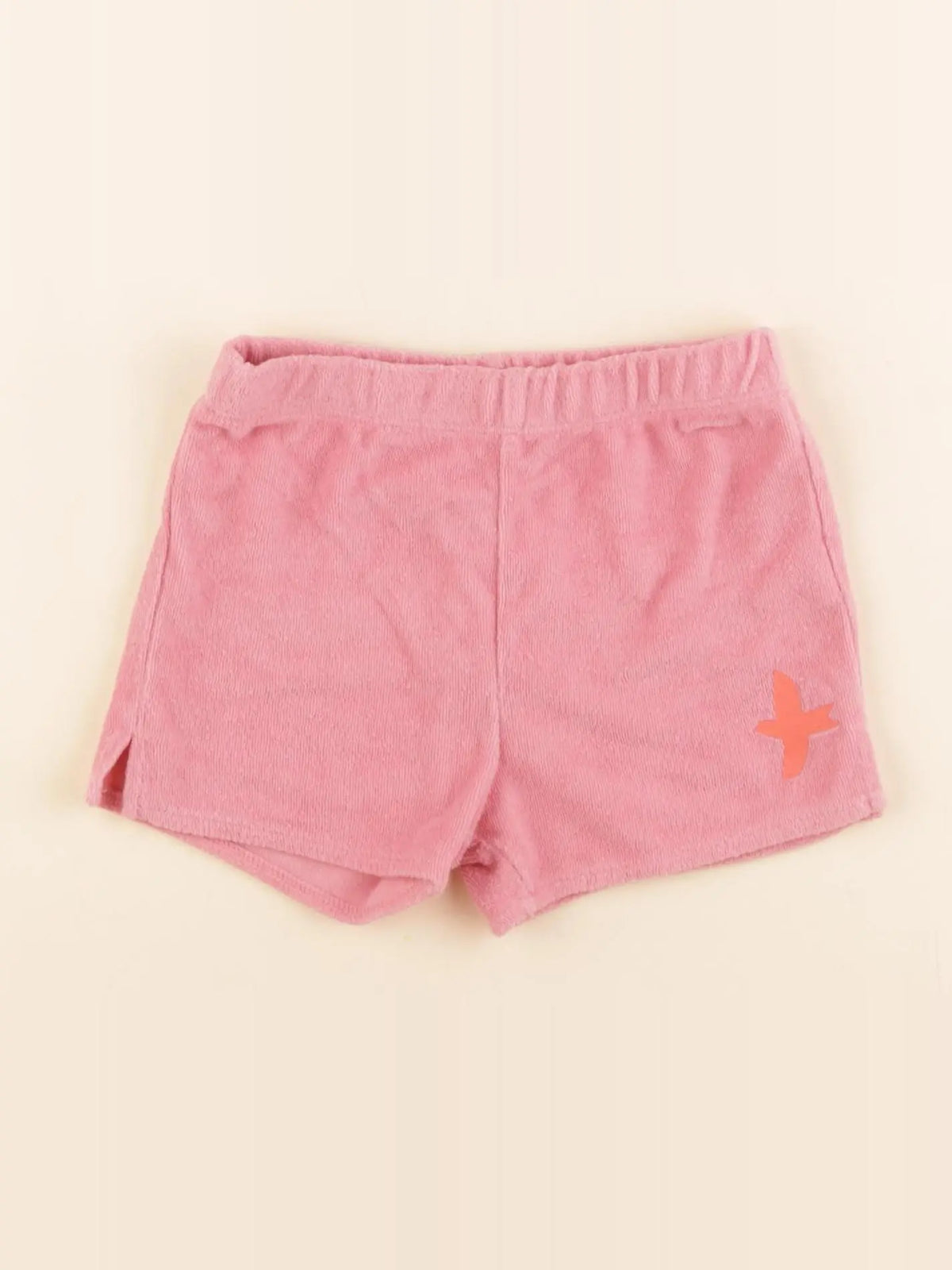 La Redoute - short rose - 2 ans
