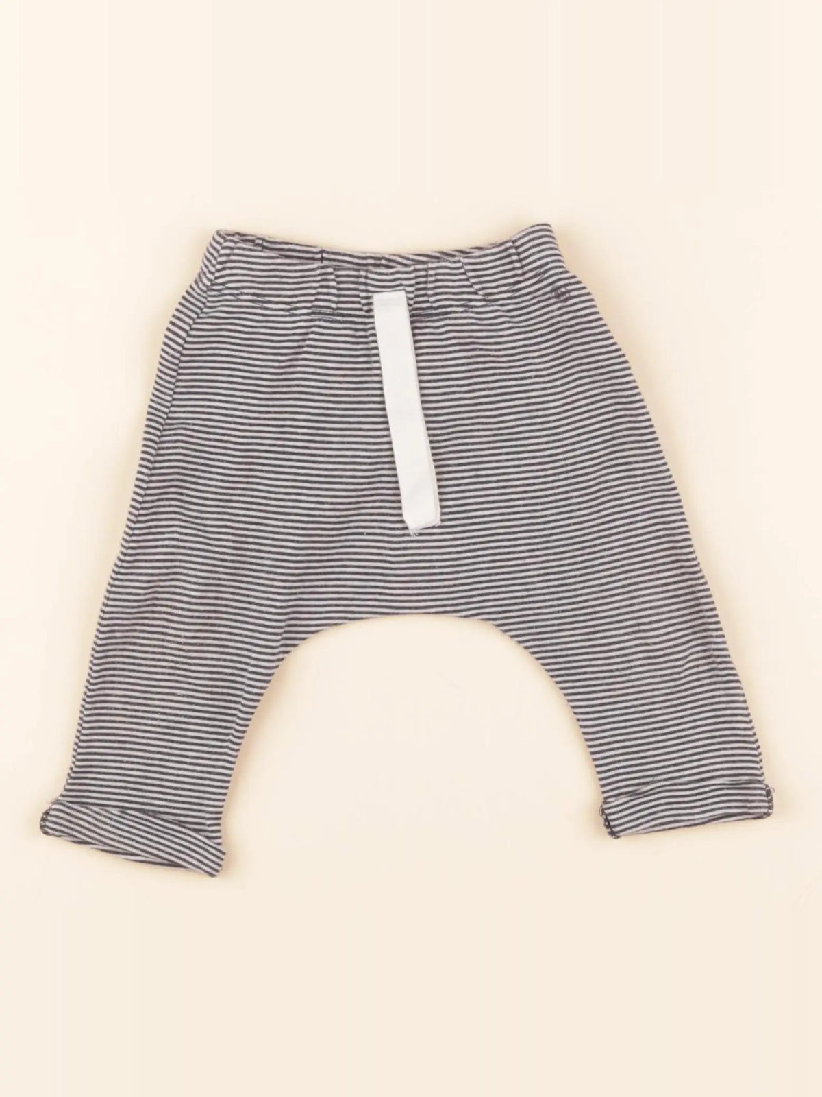 Legging bleu, blanc