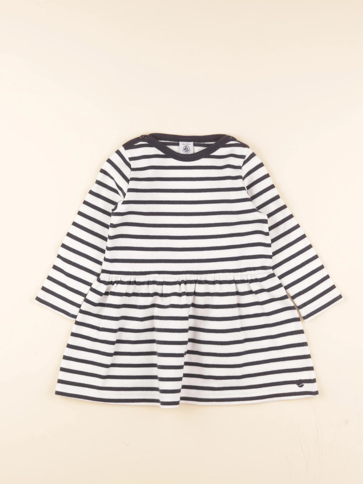 Robe blanc, bleu
