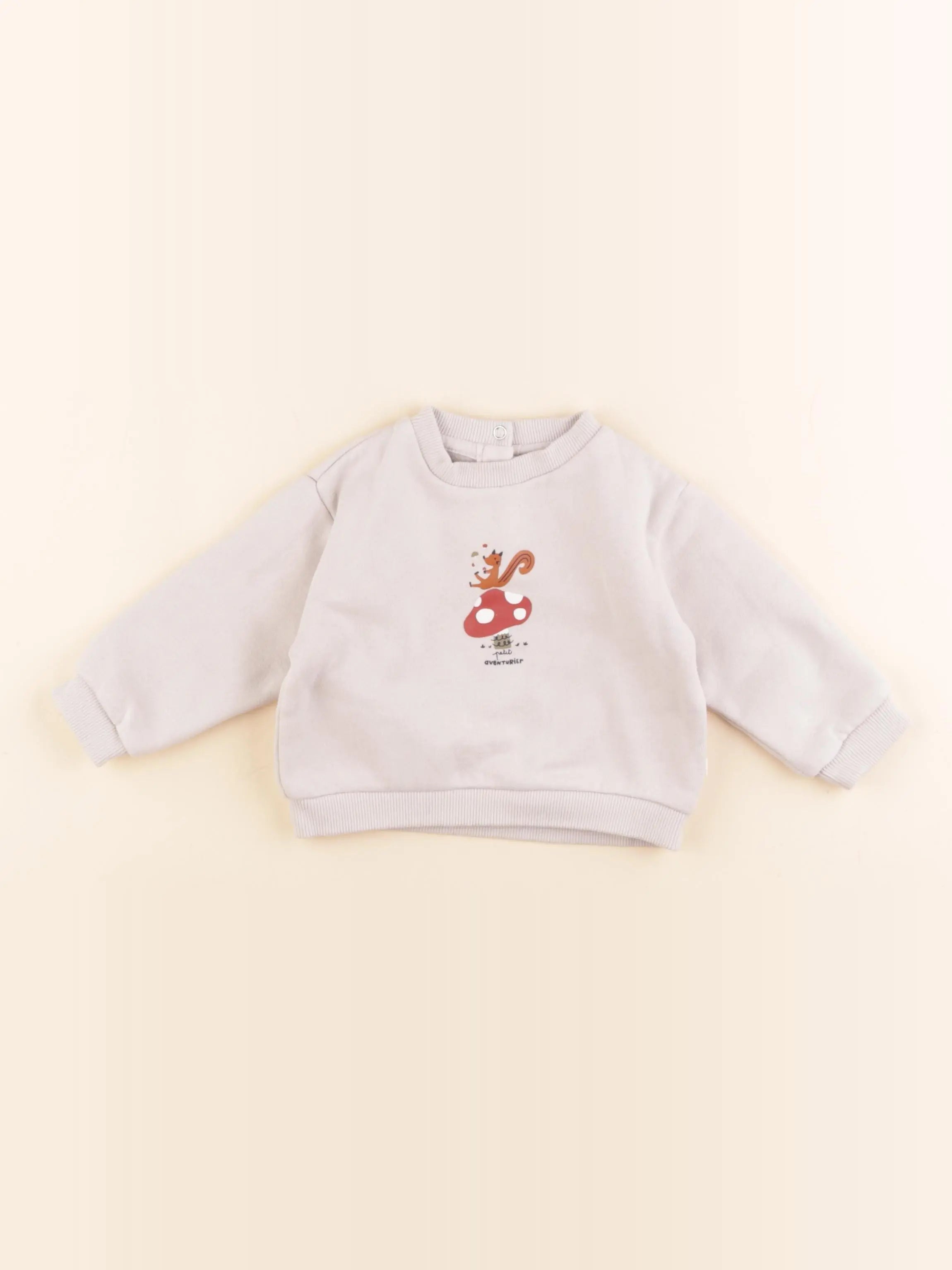 Cadet Rousselle - sweat beige - 6 mois