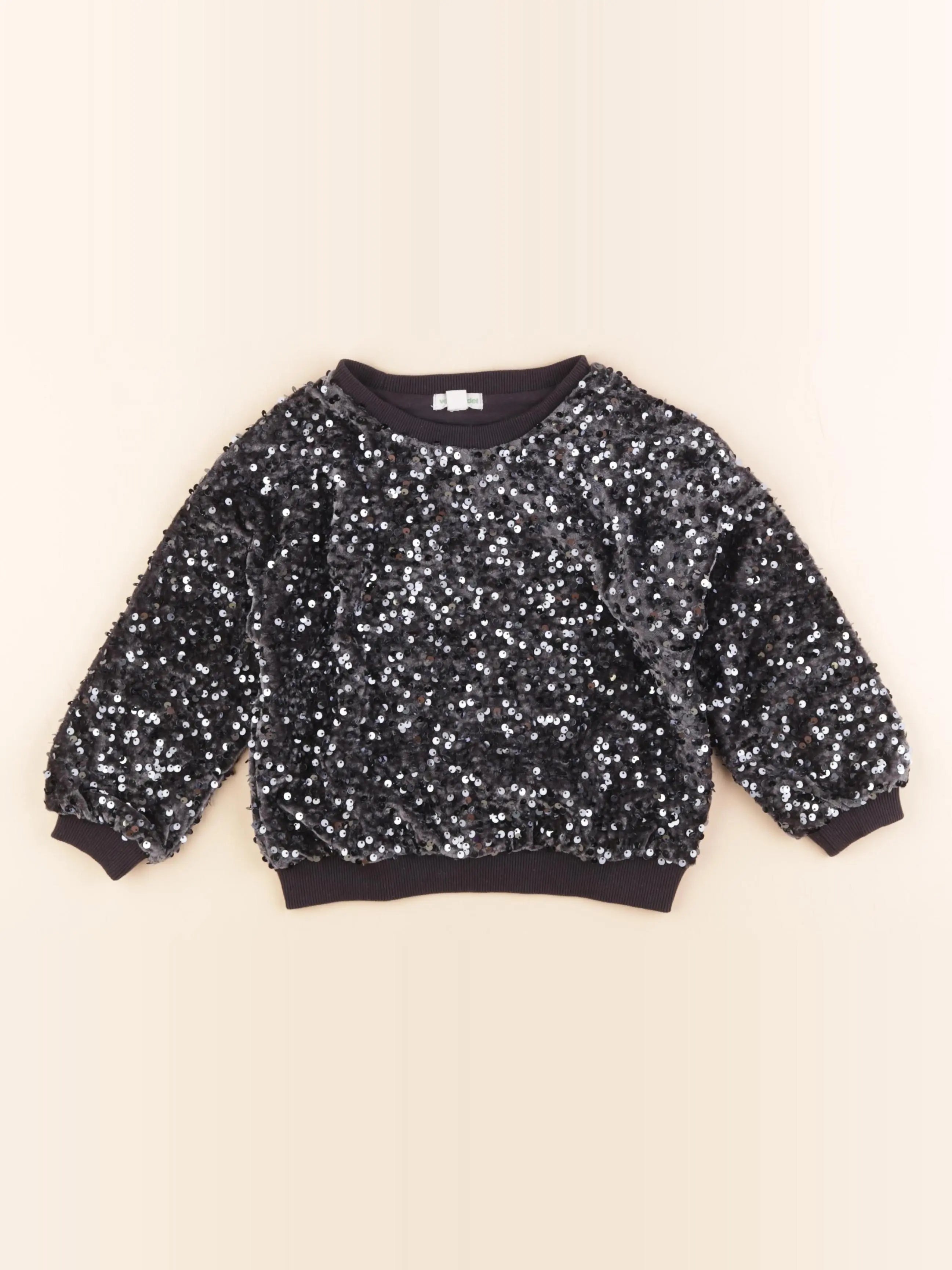 Vertbaudet - sweat gris - 4 ans