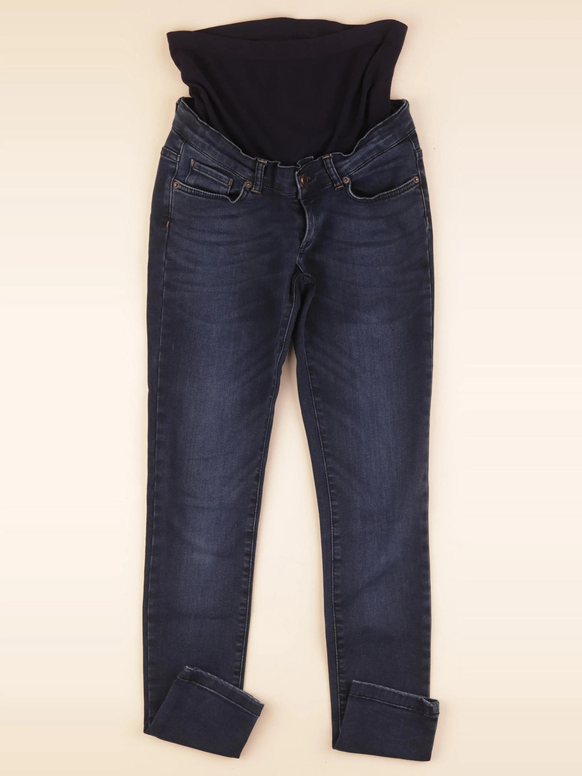 Envie de fraise - jean grossesse bleu - 34