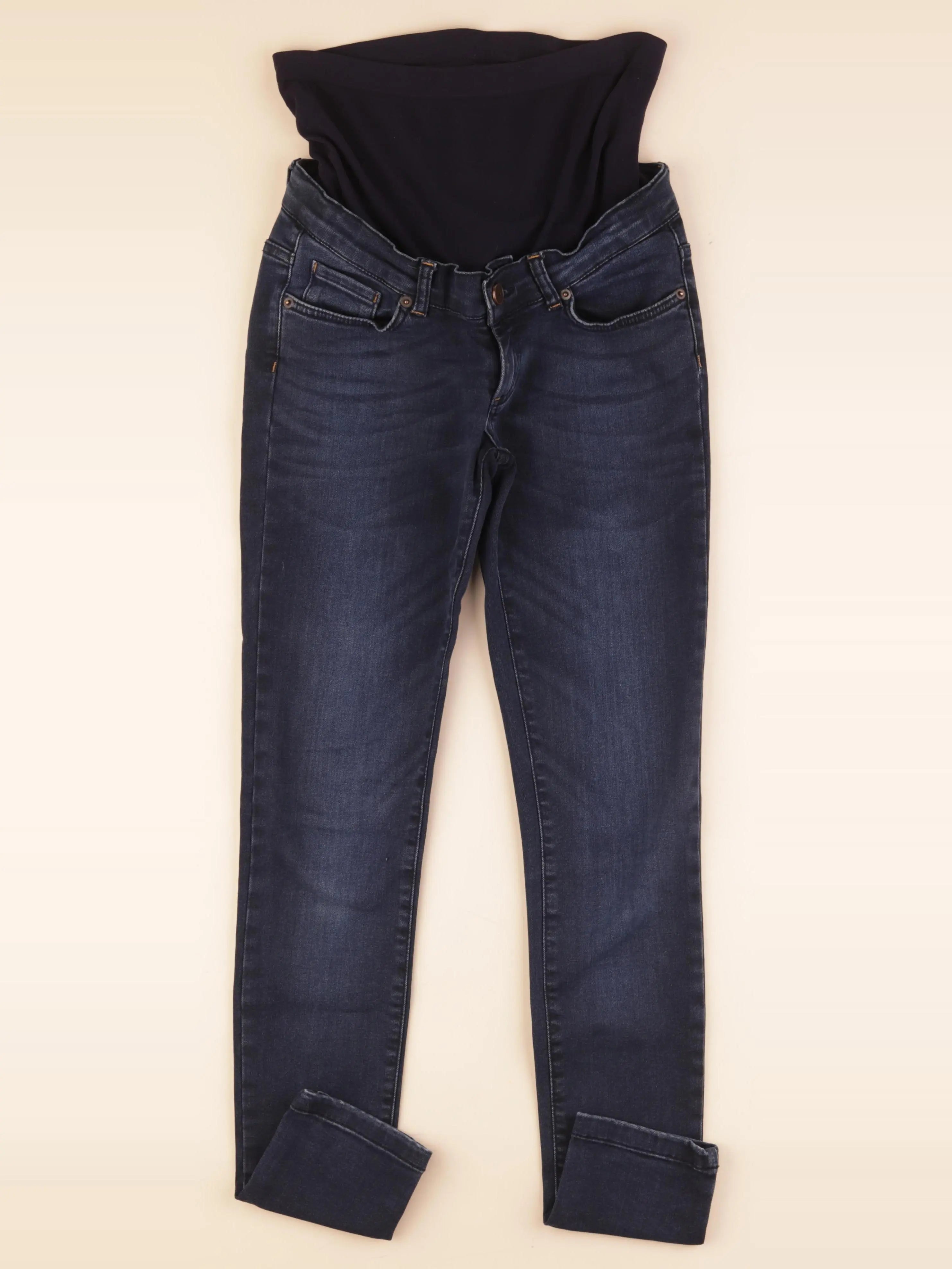 Envie de fraise - jean grossesse bleu - 34