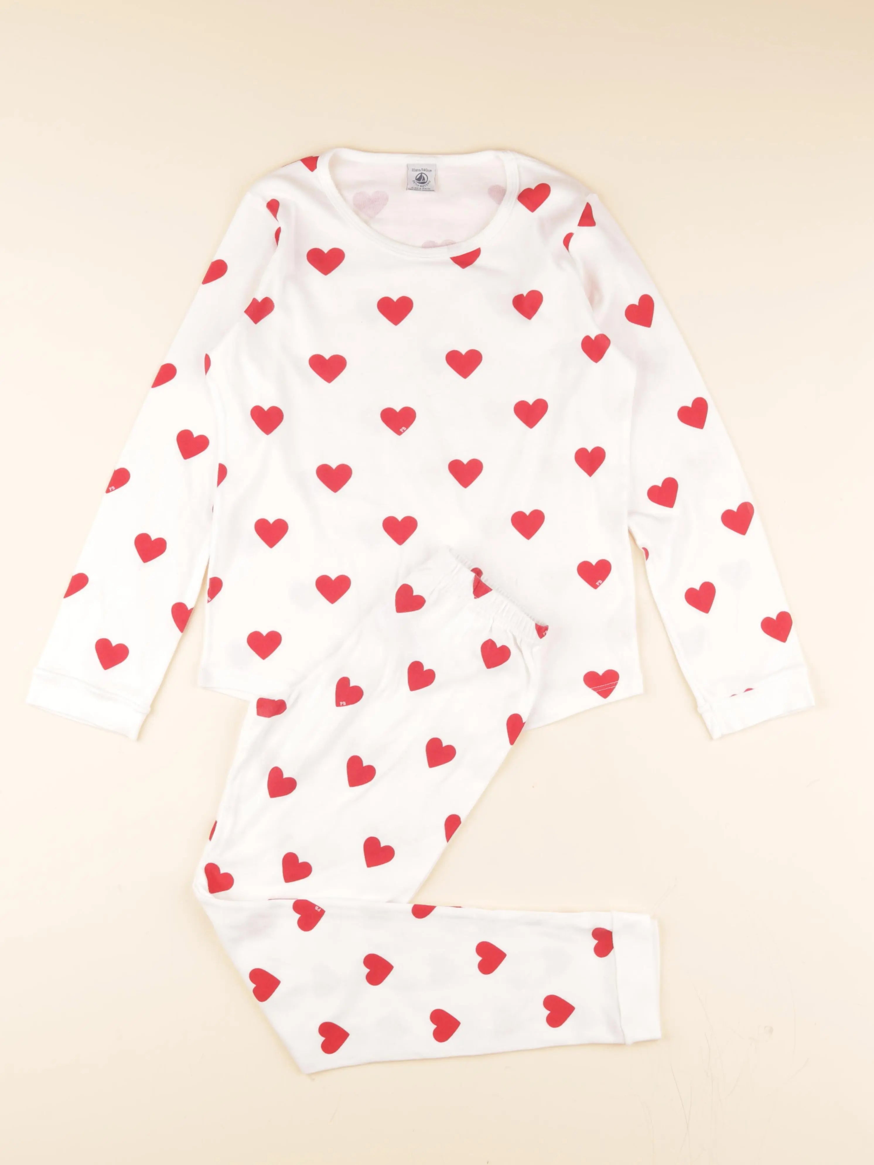 Pyjama coton blanc