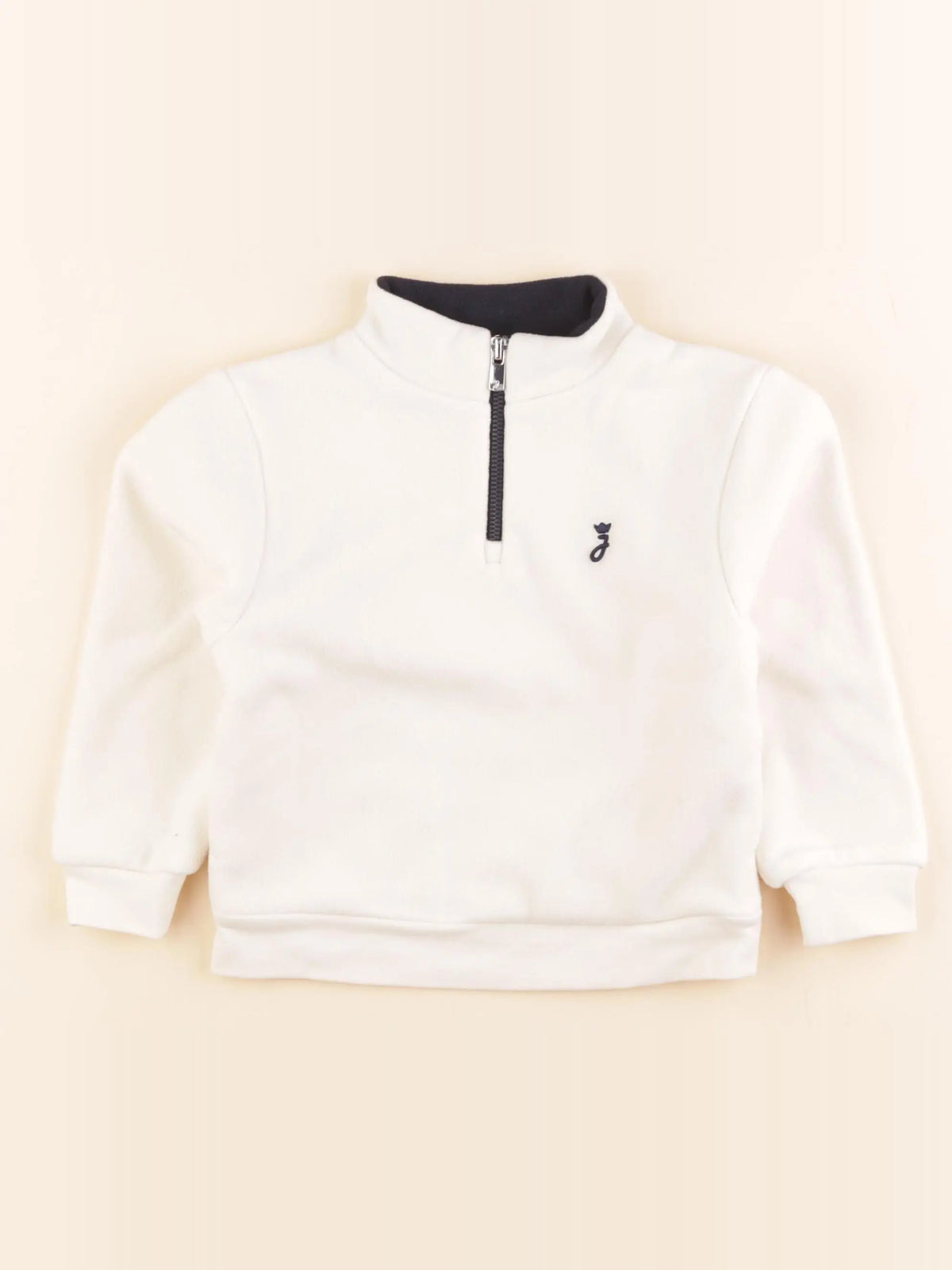 Jacadi - polaire blanc - 3 ans