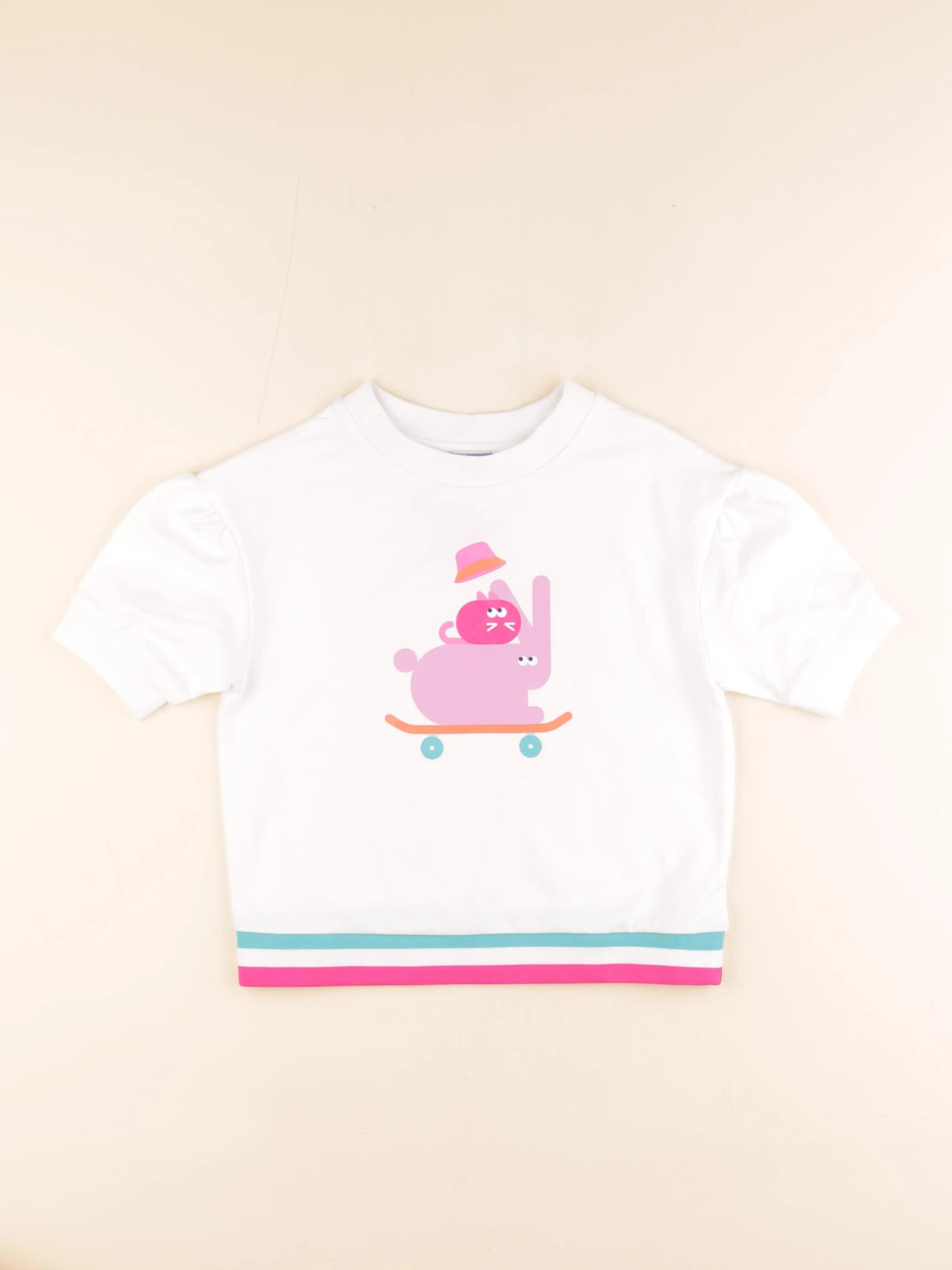 Jacadi - sweat blanc - 10 ans