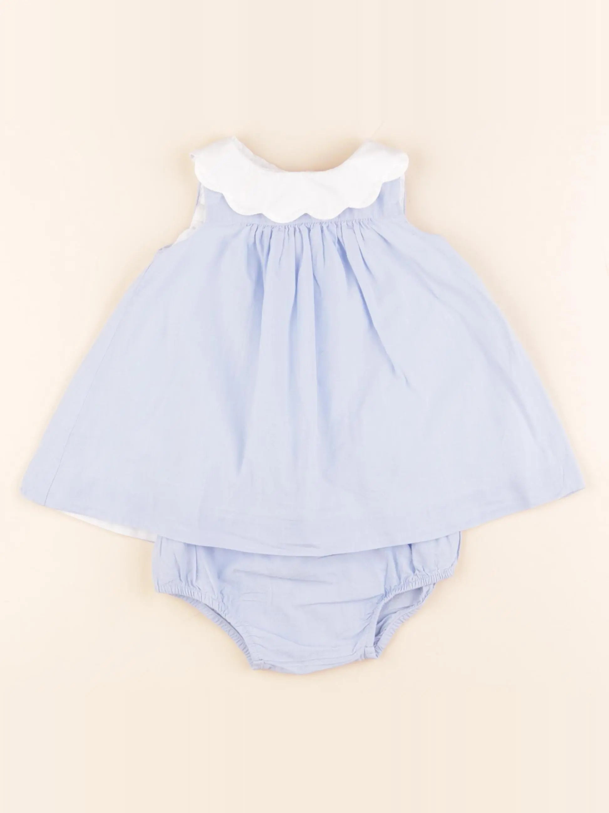 Jacadi - robe bleu - 6 mois