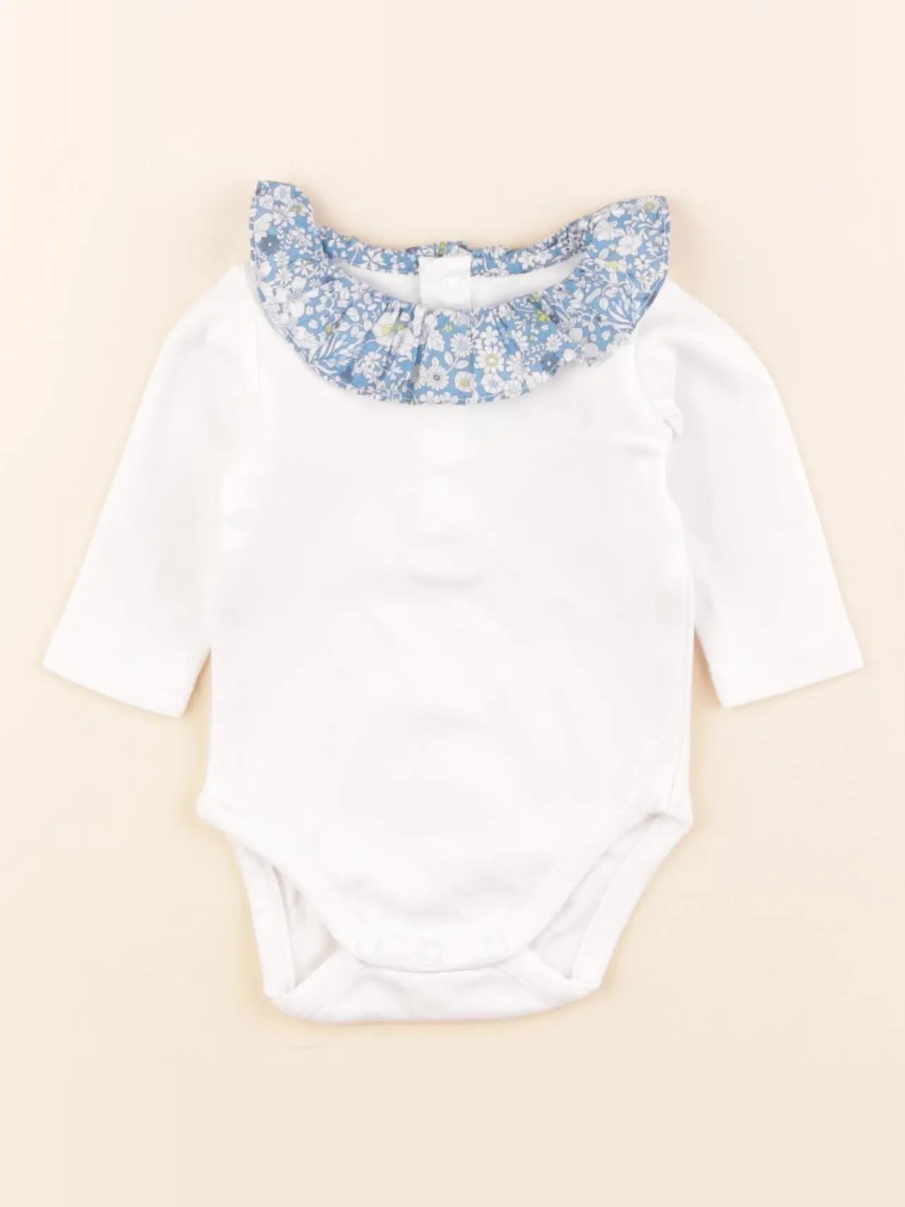 Jacadi - body liberty blanc - 1 mois