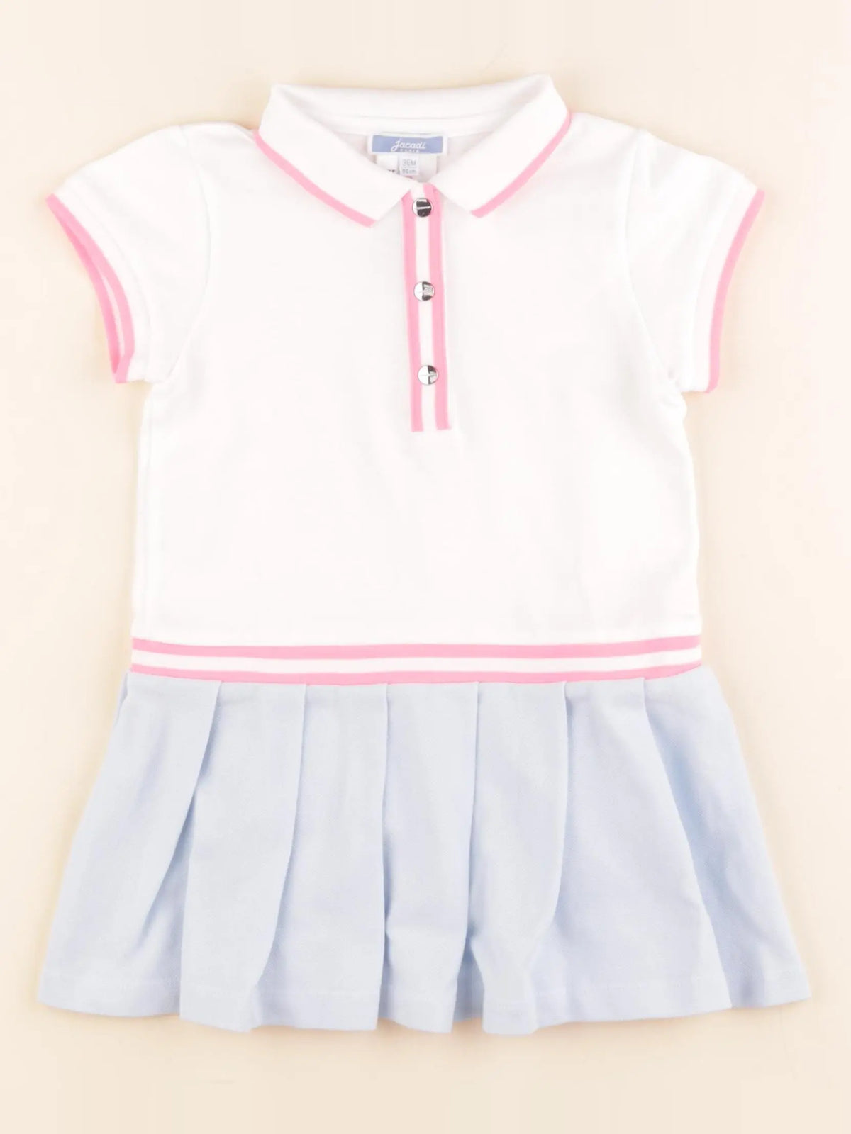 Jacadi - robe blanc - 36 mois