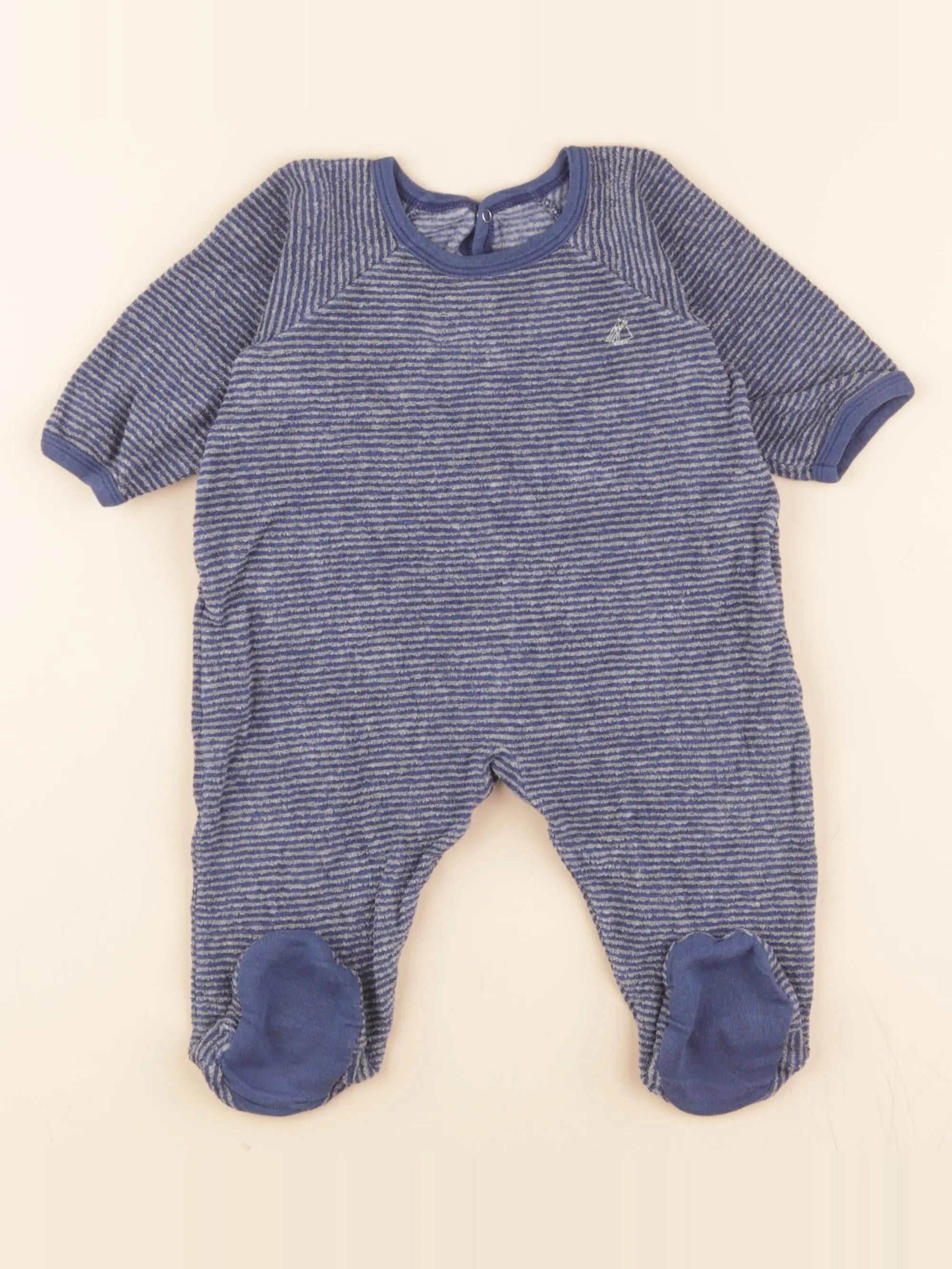 Pyjama velours bleu