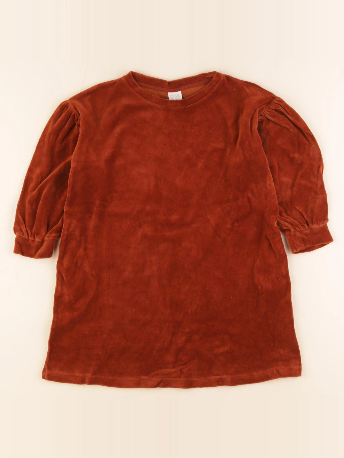 COS - robe marron - 4/6 ans