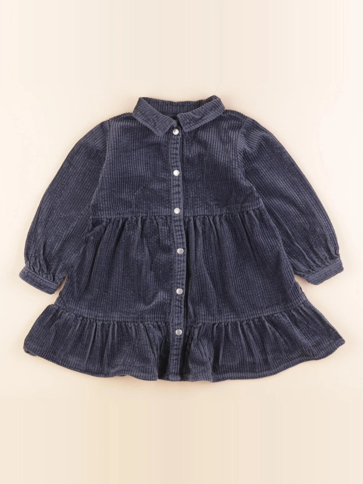 Zara - robe bleu - 2/3 ans