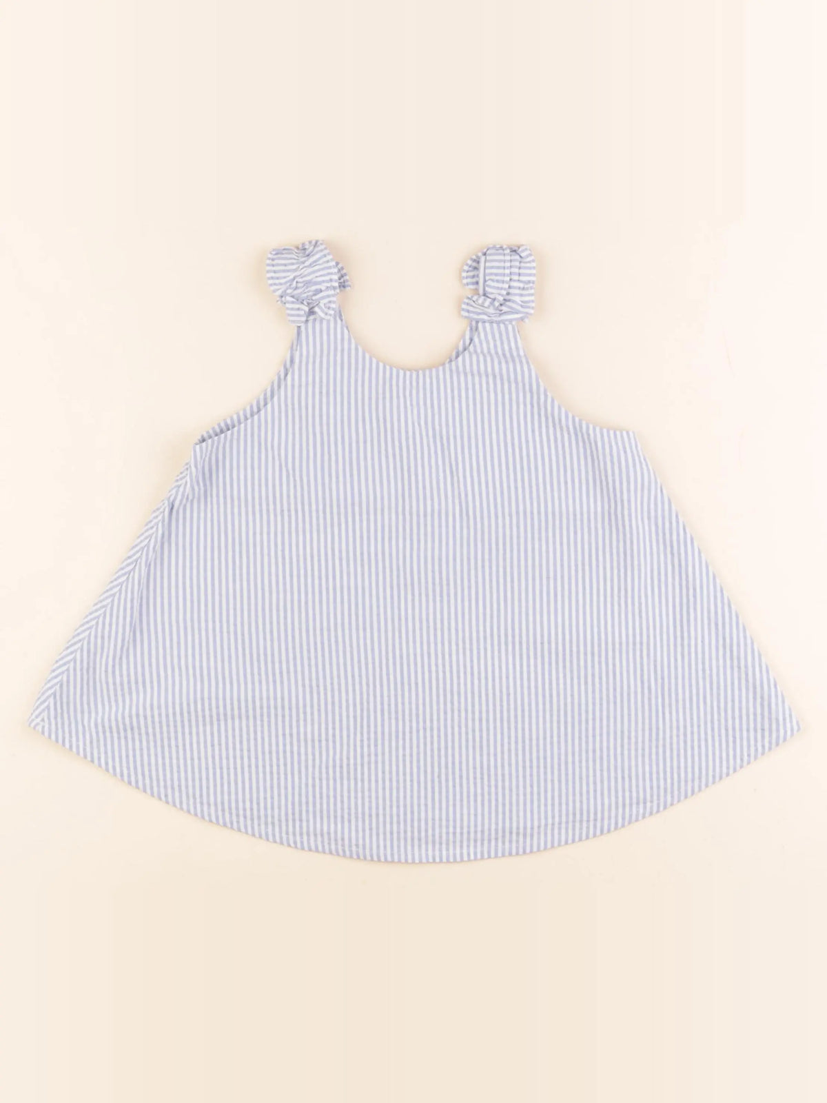 Zara - blouse bronze, bleu - 4/5 ans