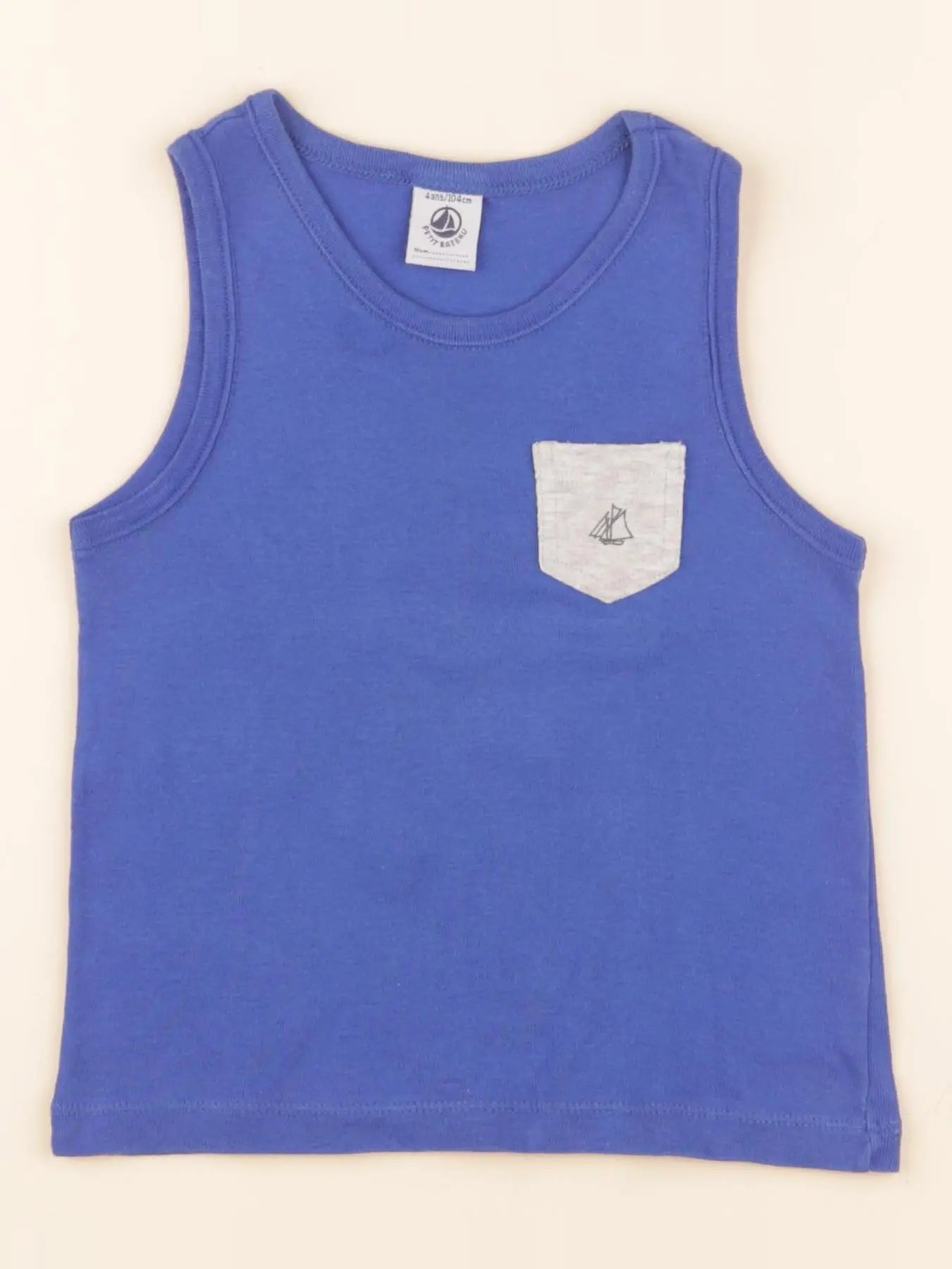 Débardeur bleu