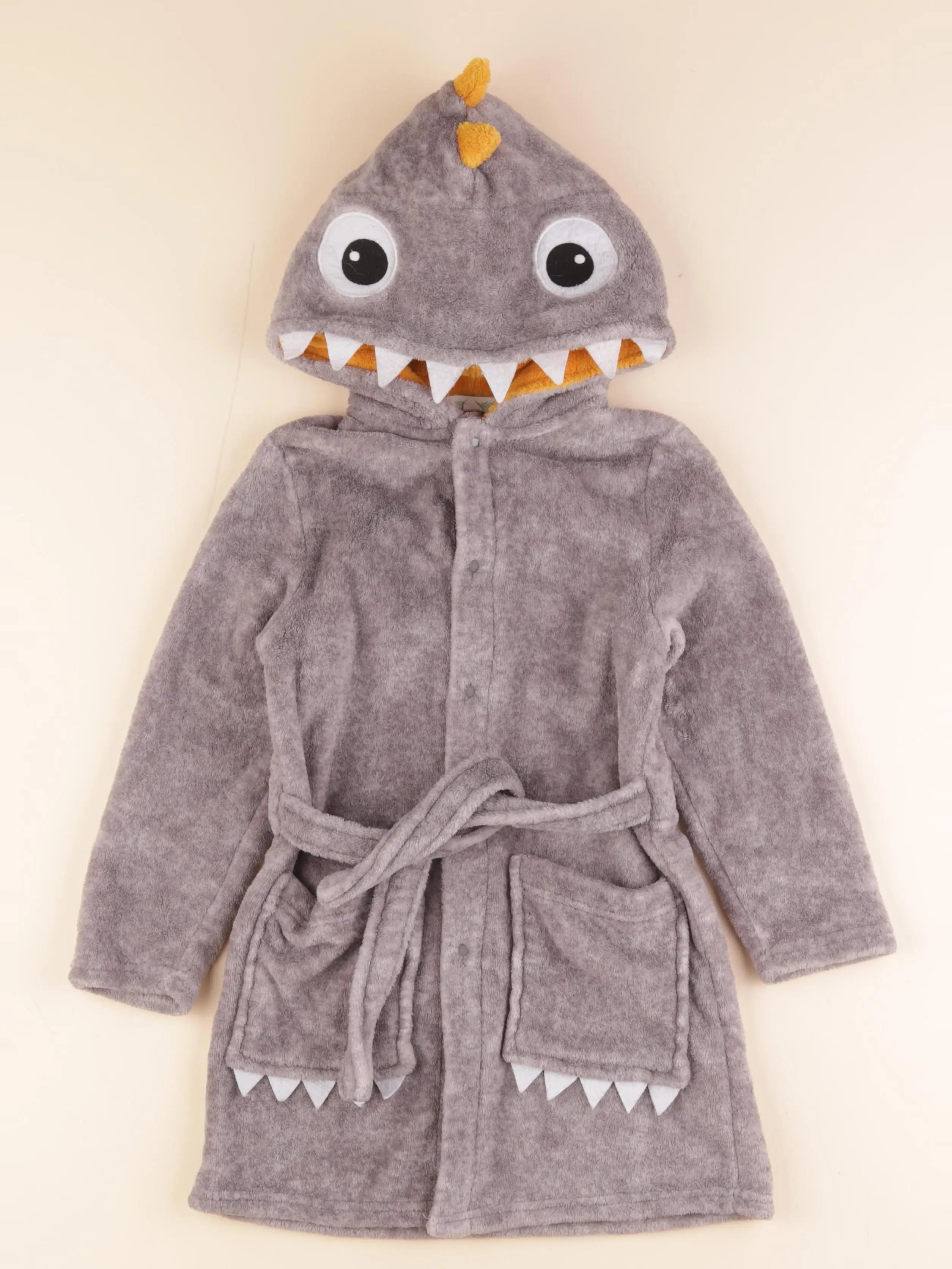 Vertbaudet - robe de chambre gris - 6 ans