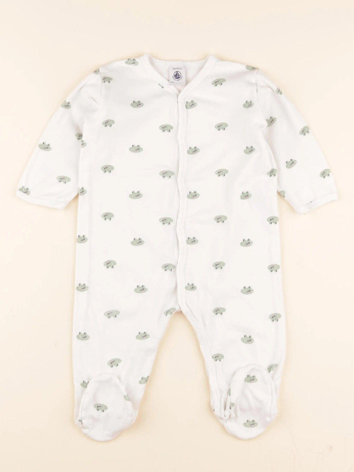 Pyjama coton beige