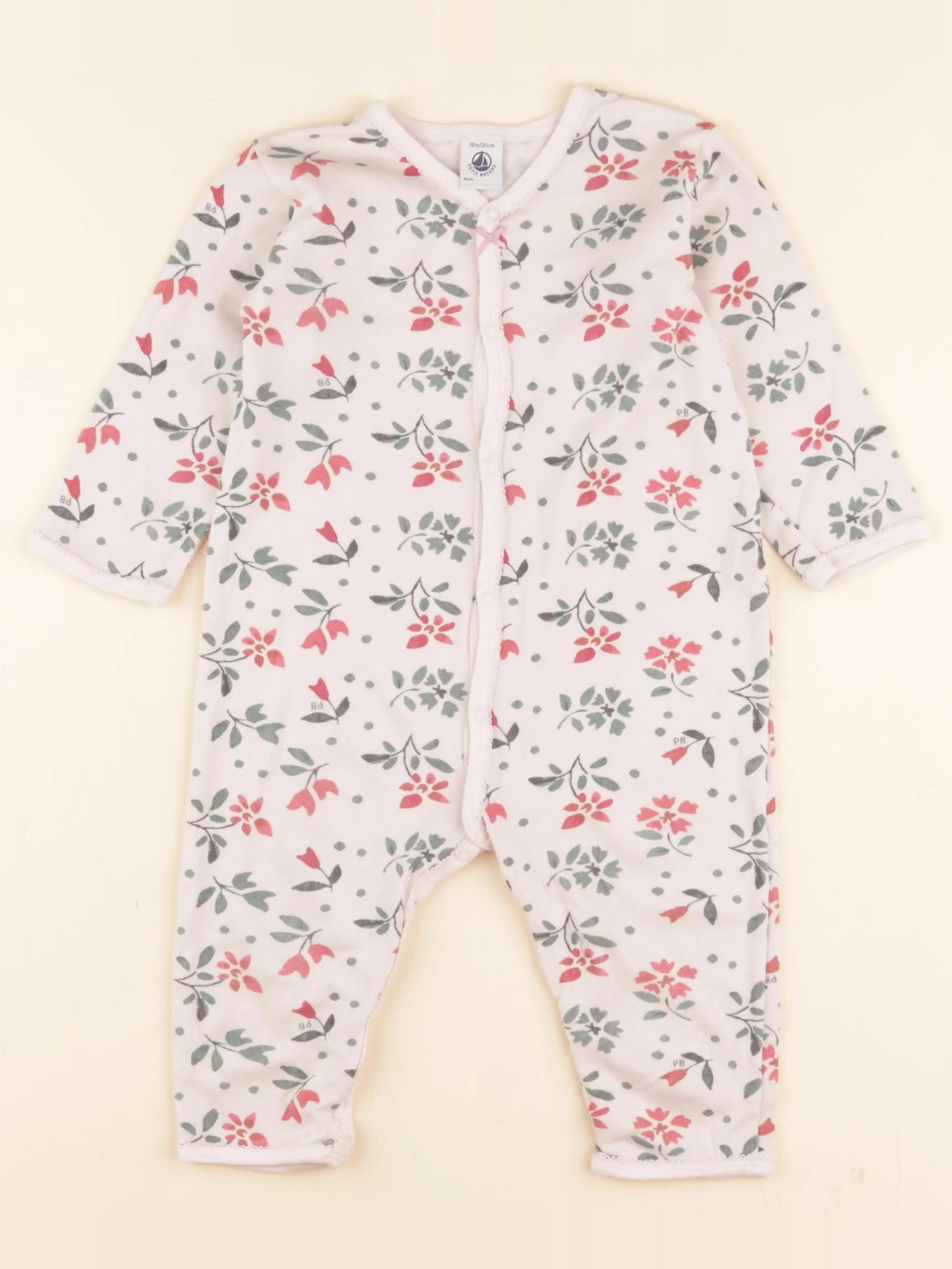 Pyjama coton rose