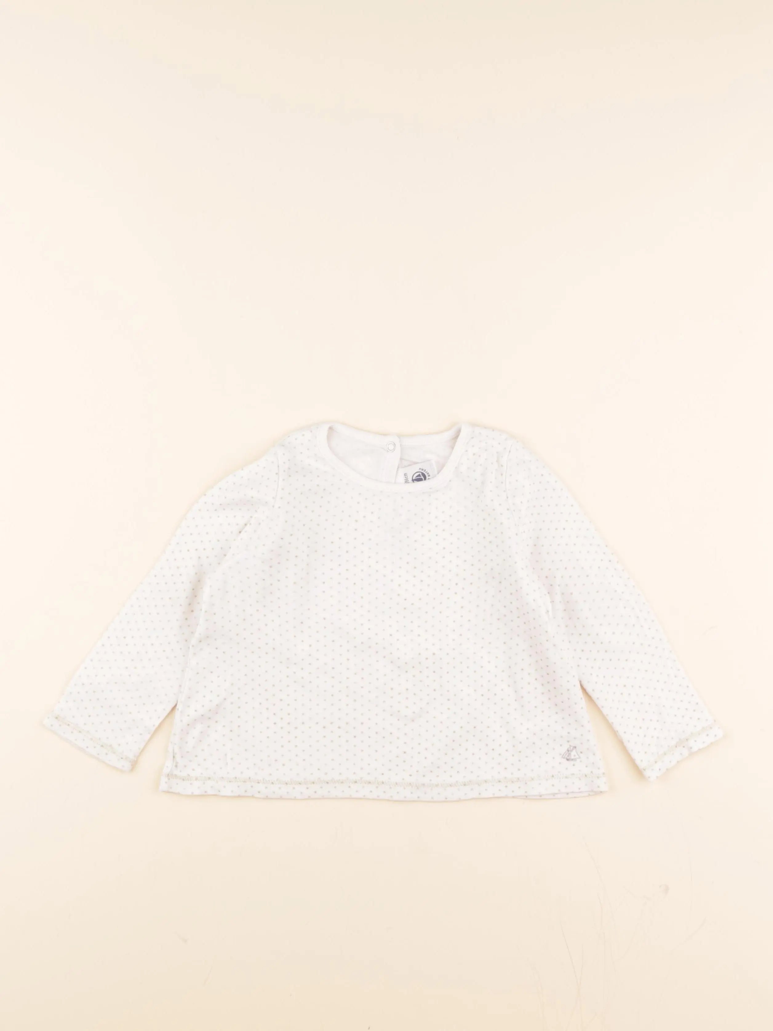 Tee-shirt beige, or