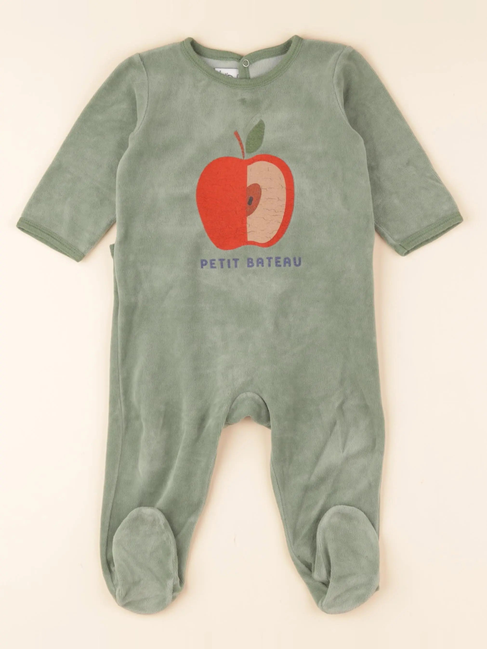 Pyjama velours vert