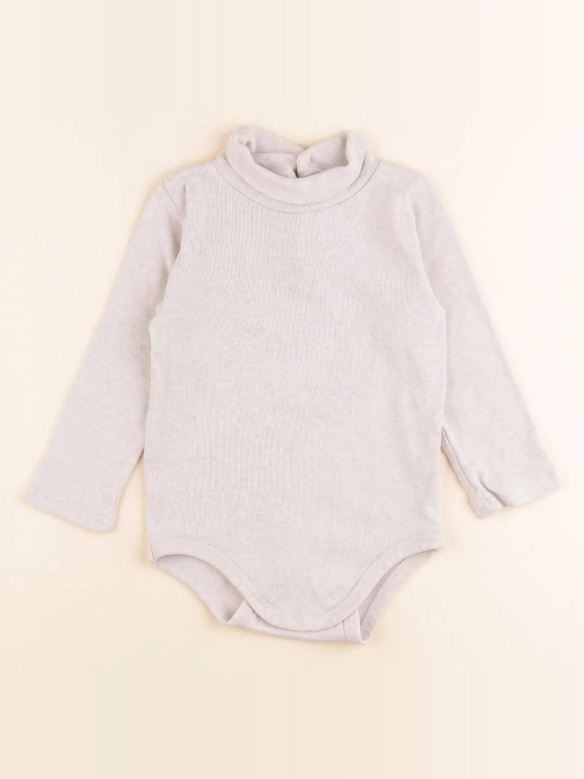 Boutchou - body à col beige - 36 mois