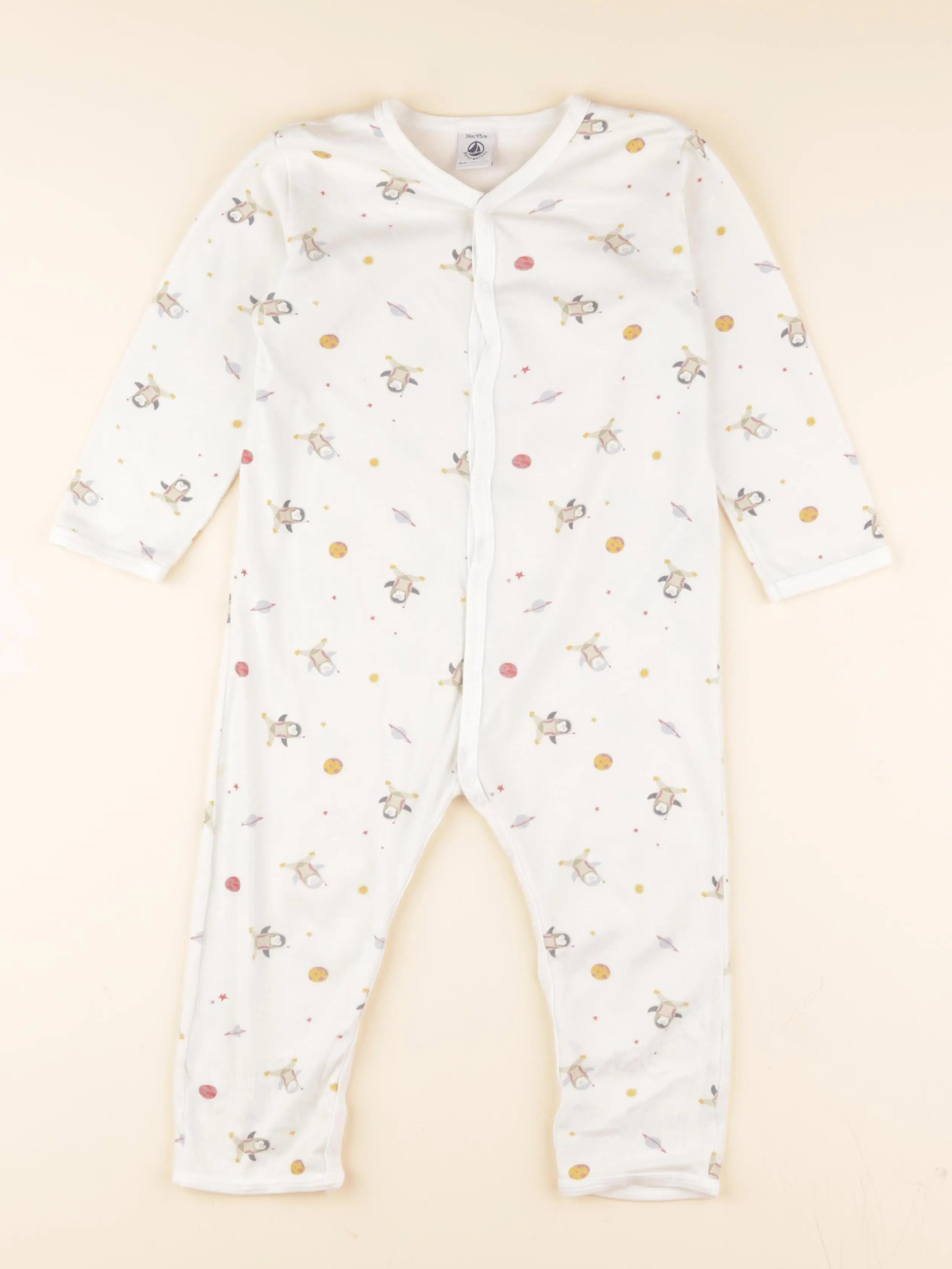 Pyjama coton blanc