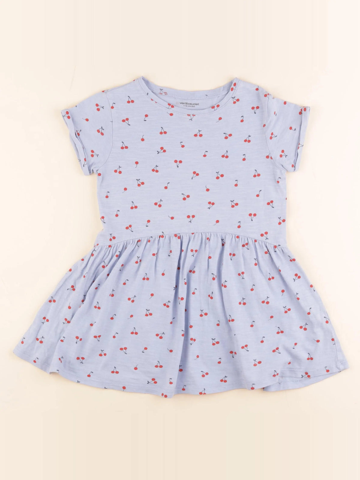 Vertbaudet - robe bleu - 6 ans