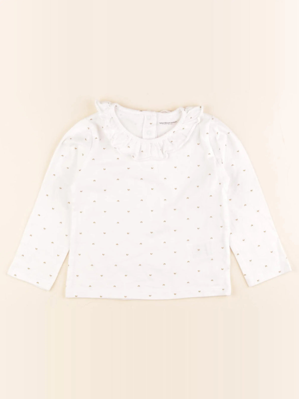 Vertbaudet - tee-shirt blanc - 3 ans
