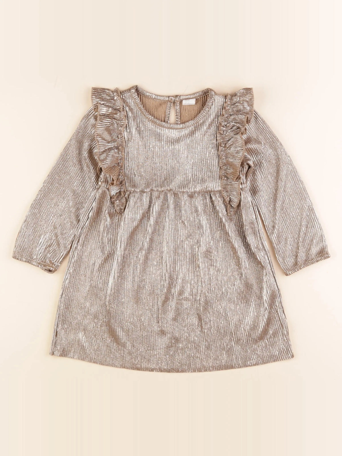 H&M - robe or - 2 ans