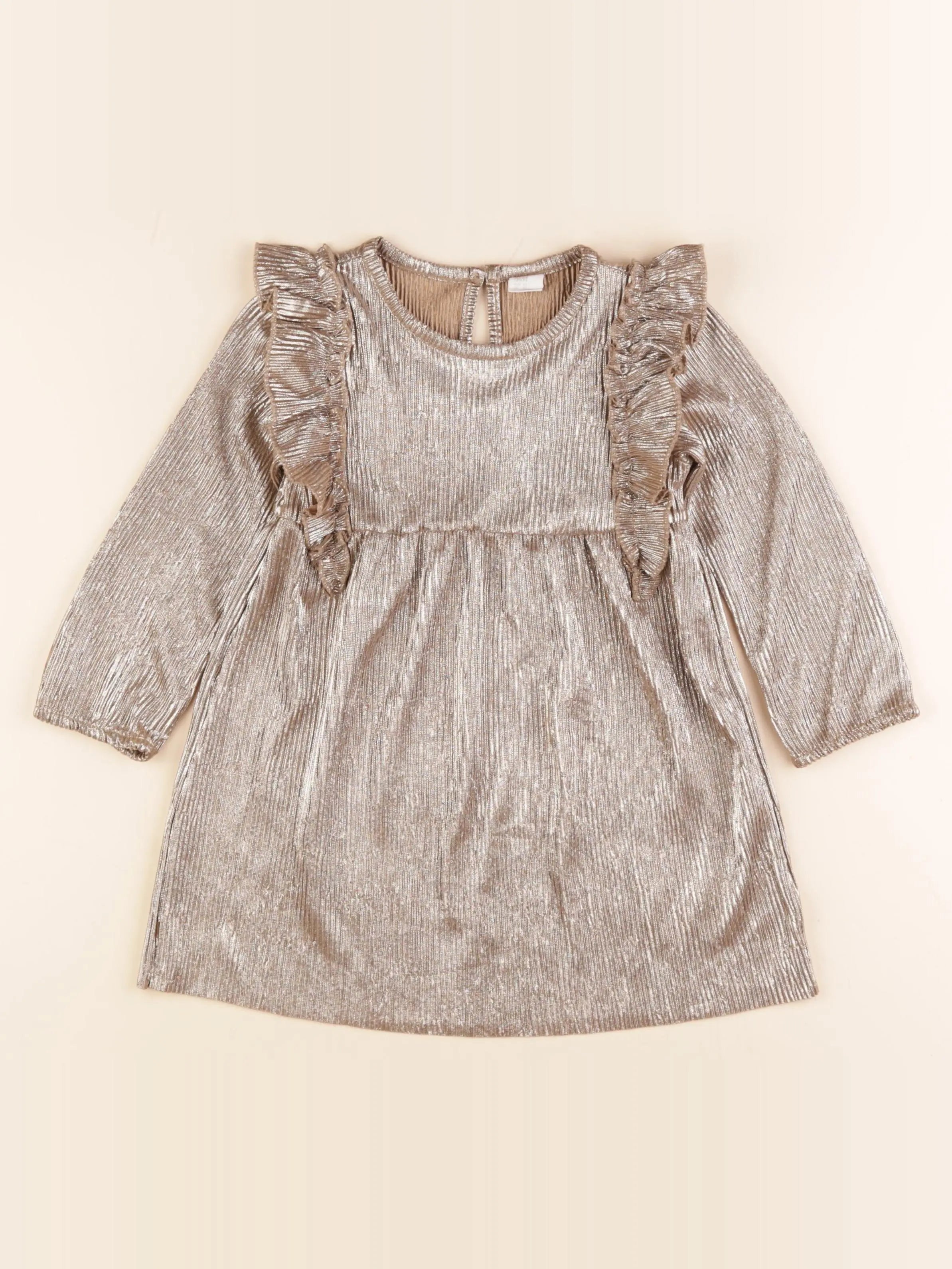 H&M - robe or - 2 ans