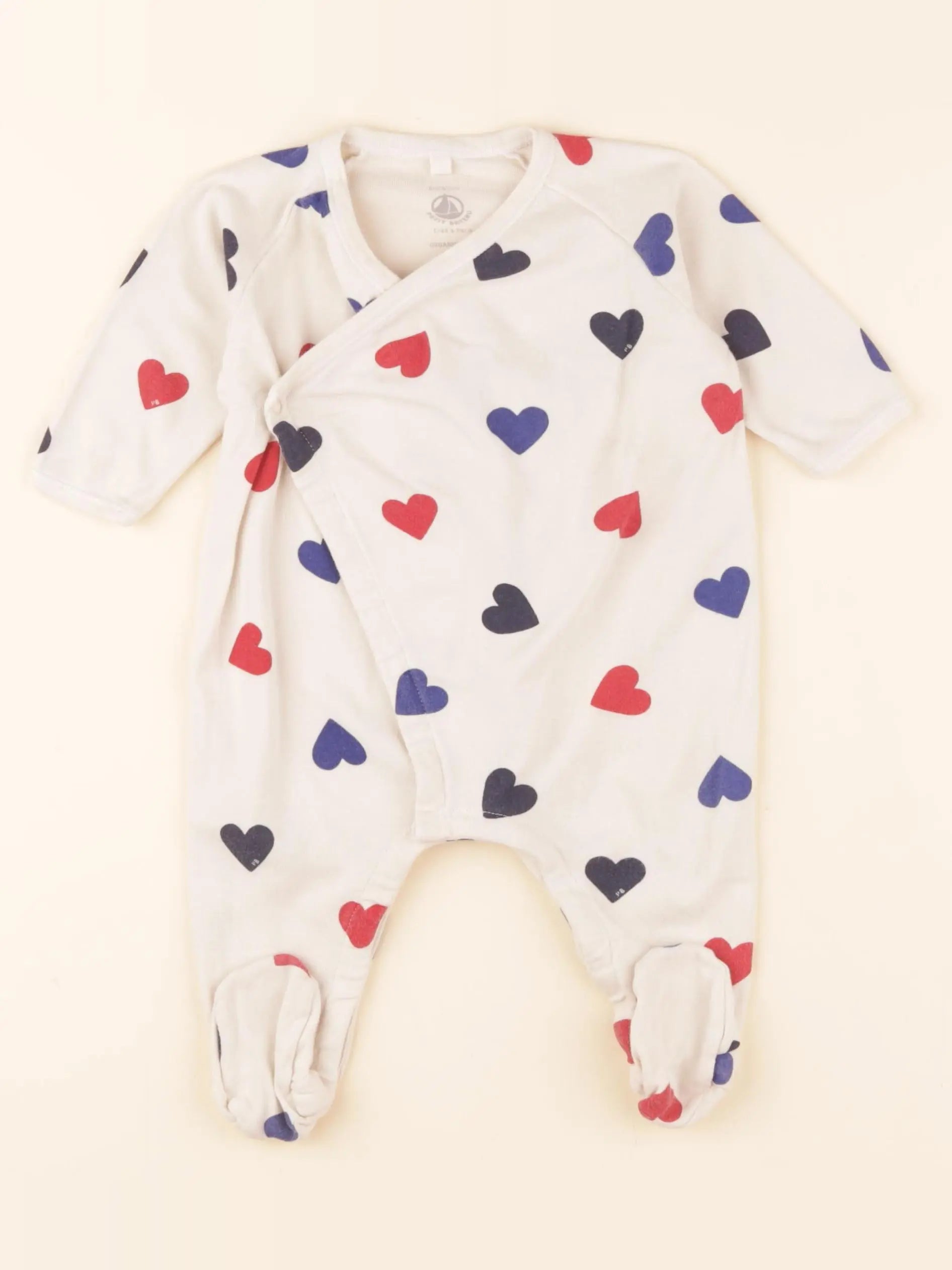 Pyjama coton beige