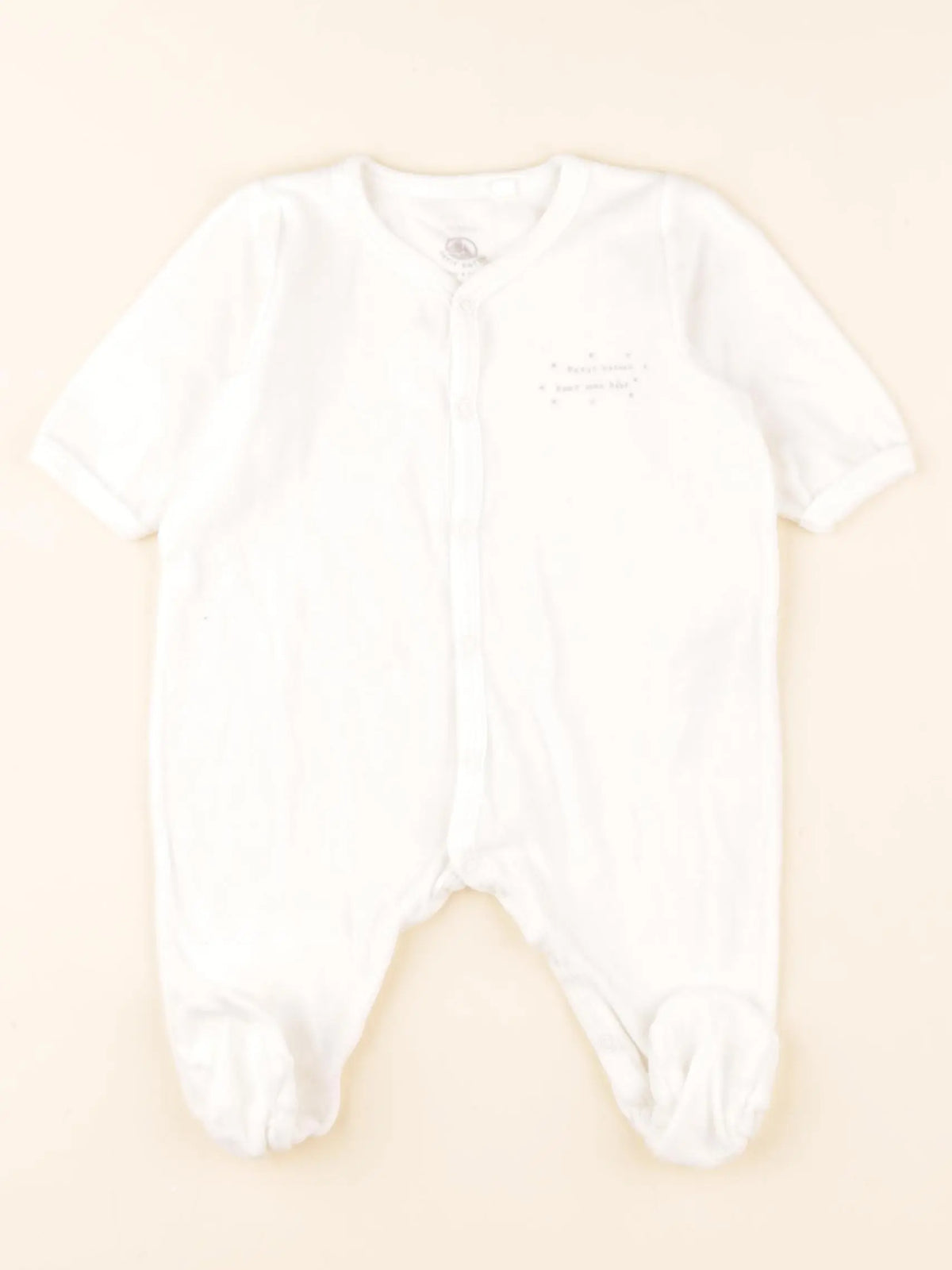 Pyjama velours blanc