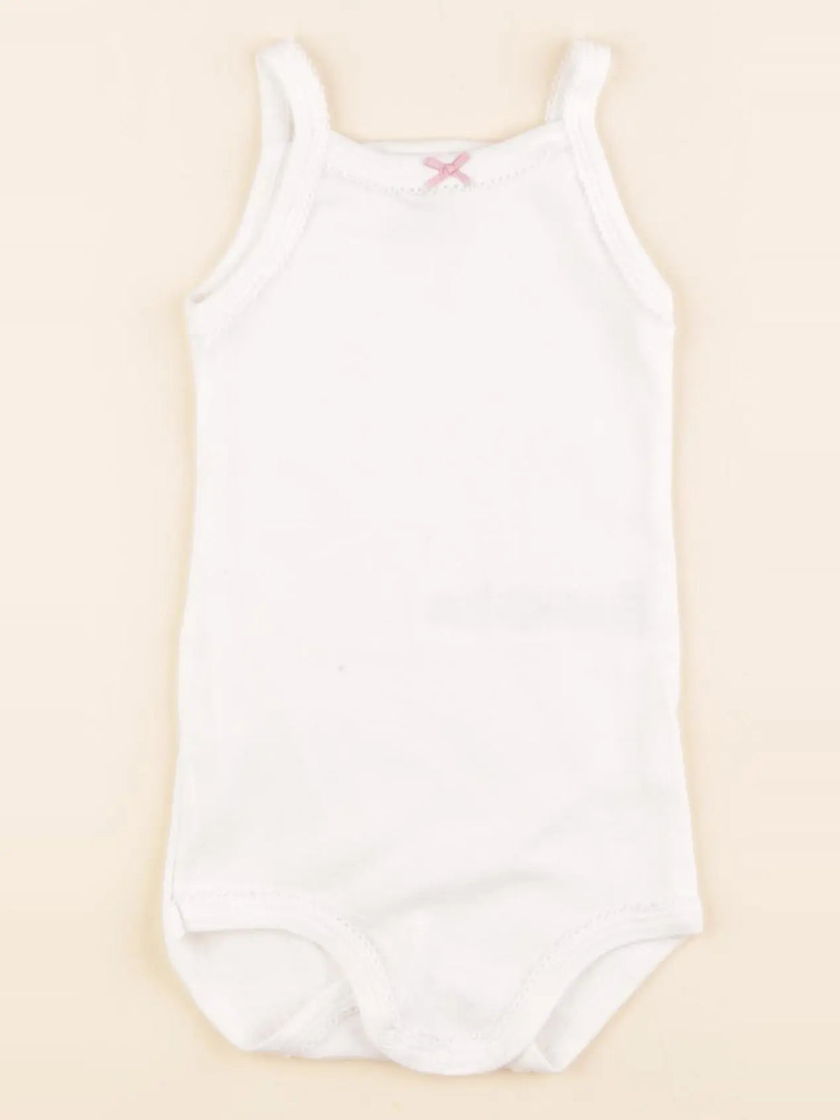 Petit Bateau - body blanc - 18 mois