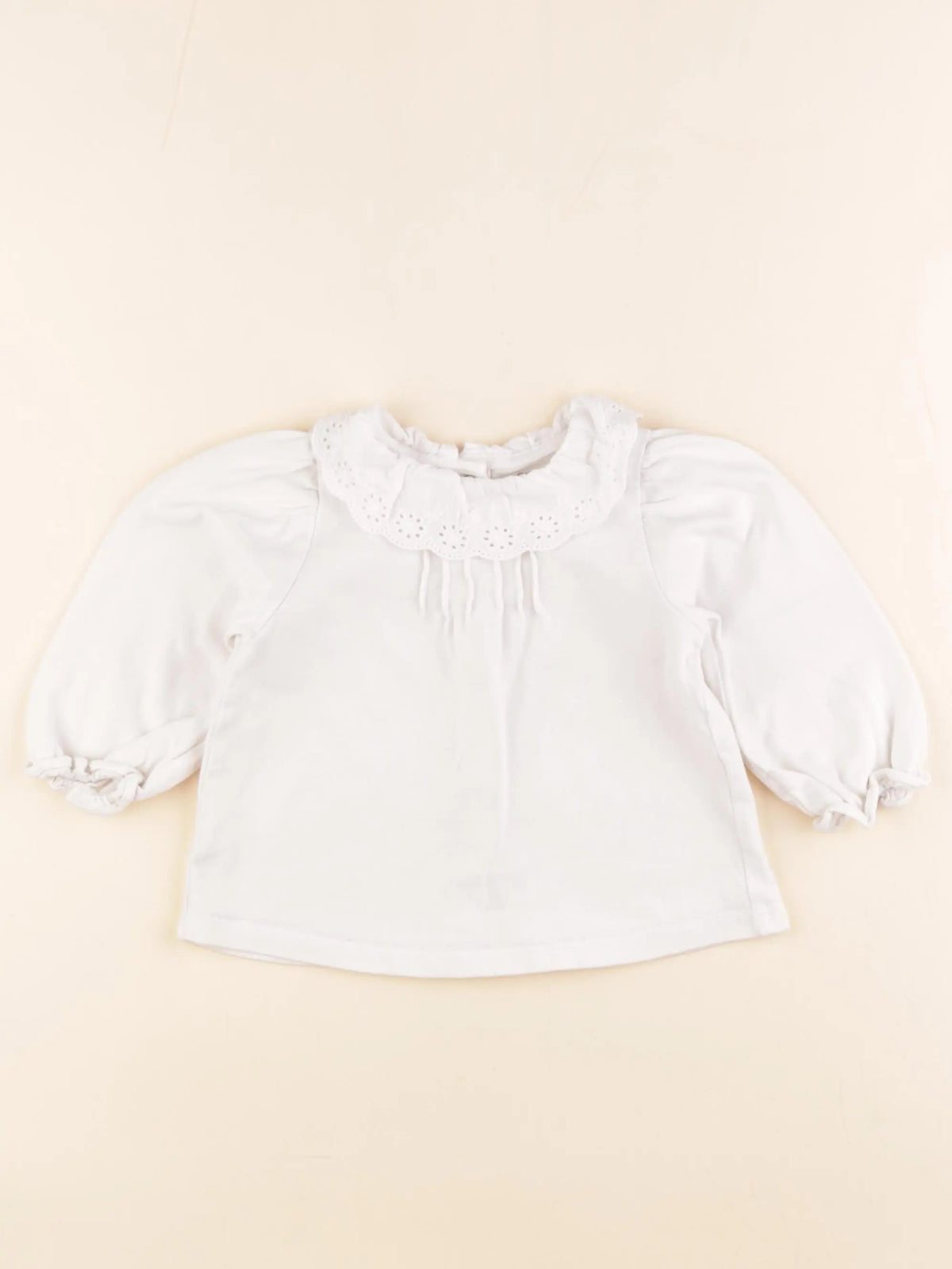 Cyrillus - tee-shirt blanc - 18 mois