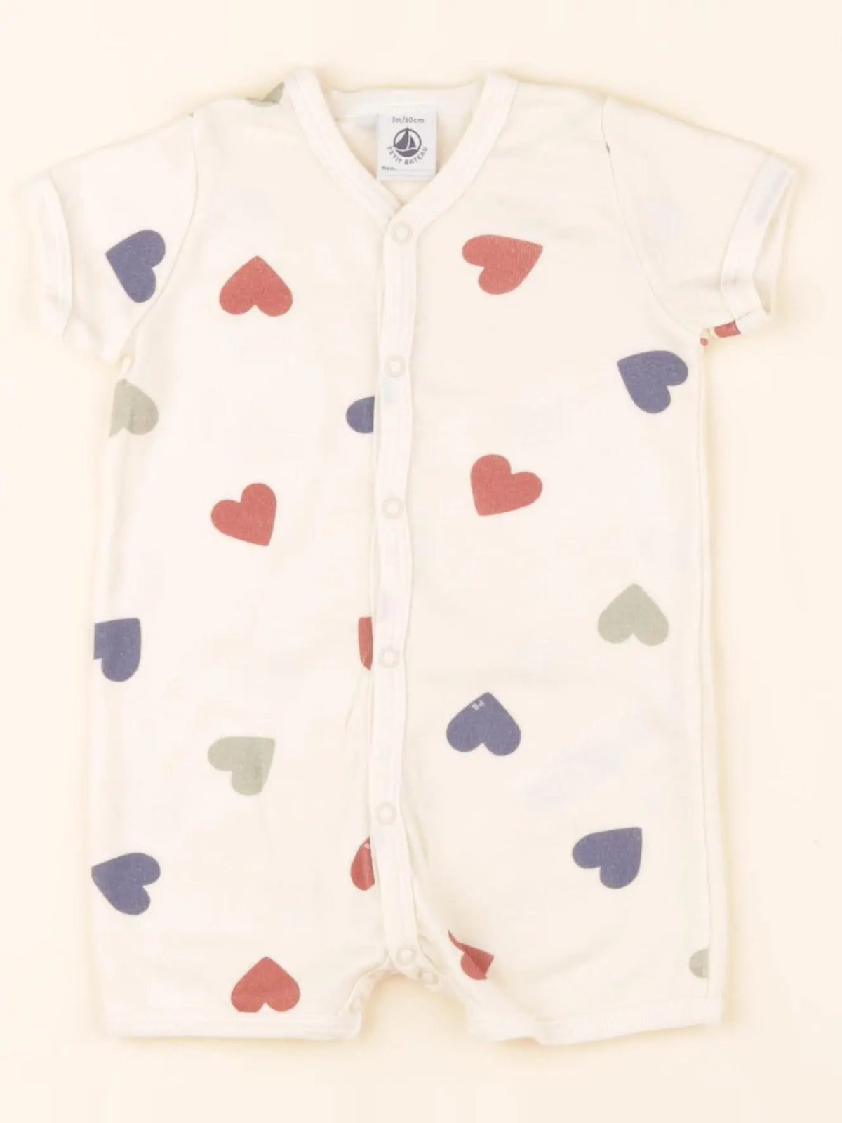 Pyjama coton beige