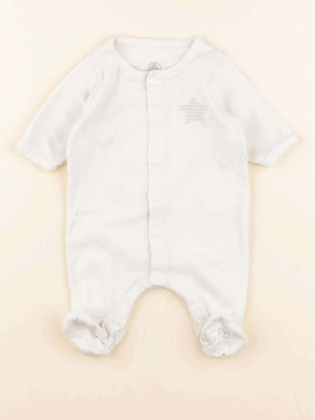 Pyjama coton blanc