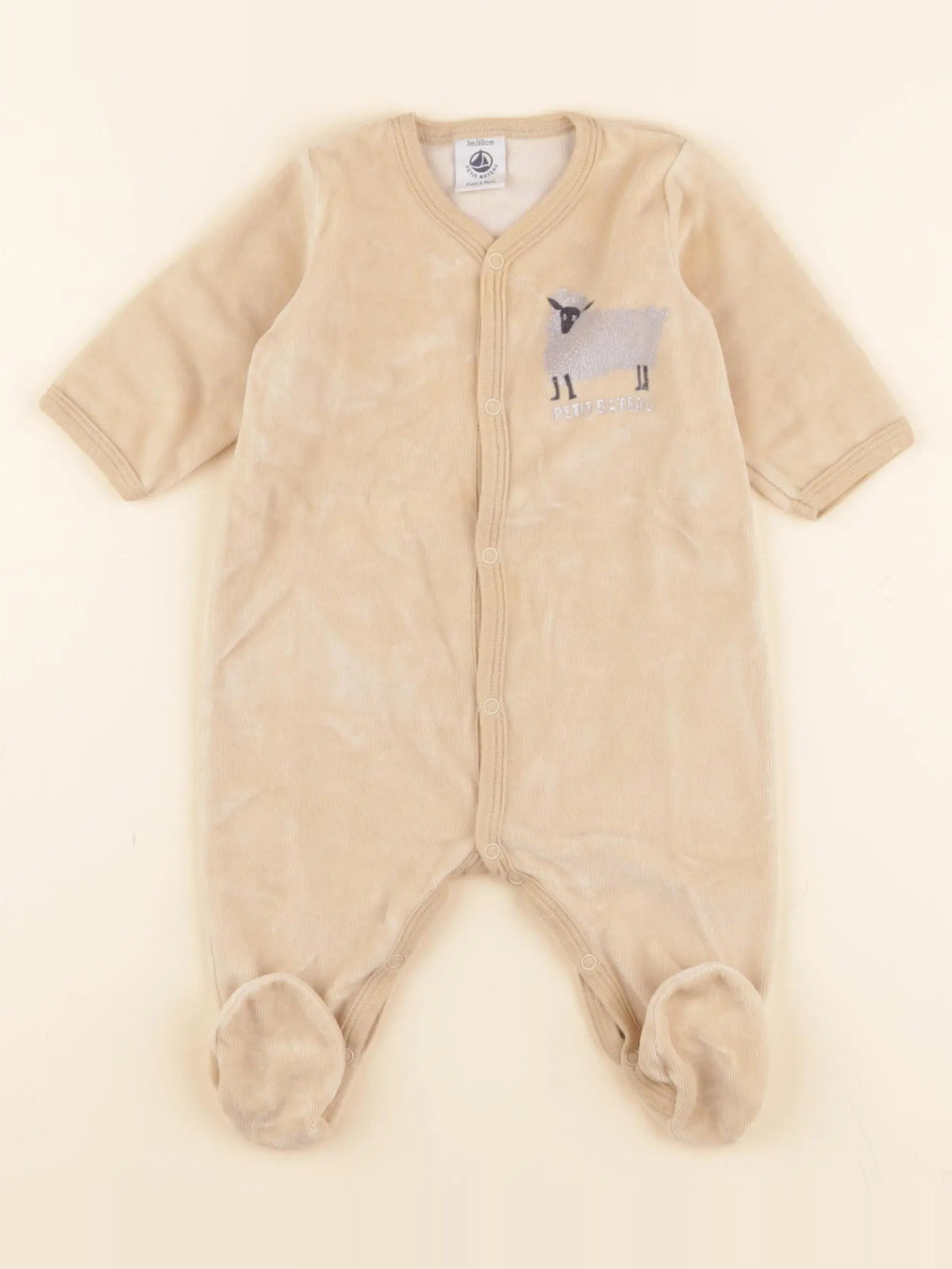 Pyjama velours marron