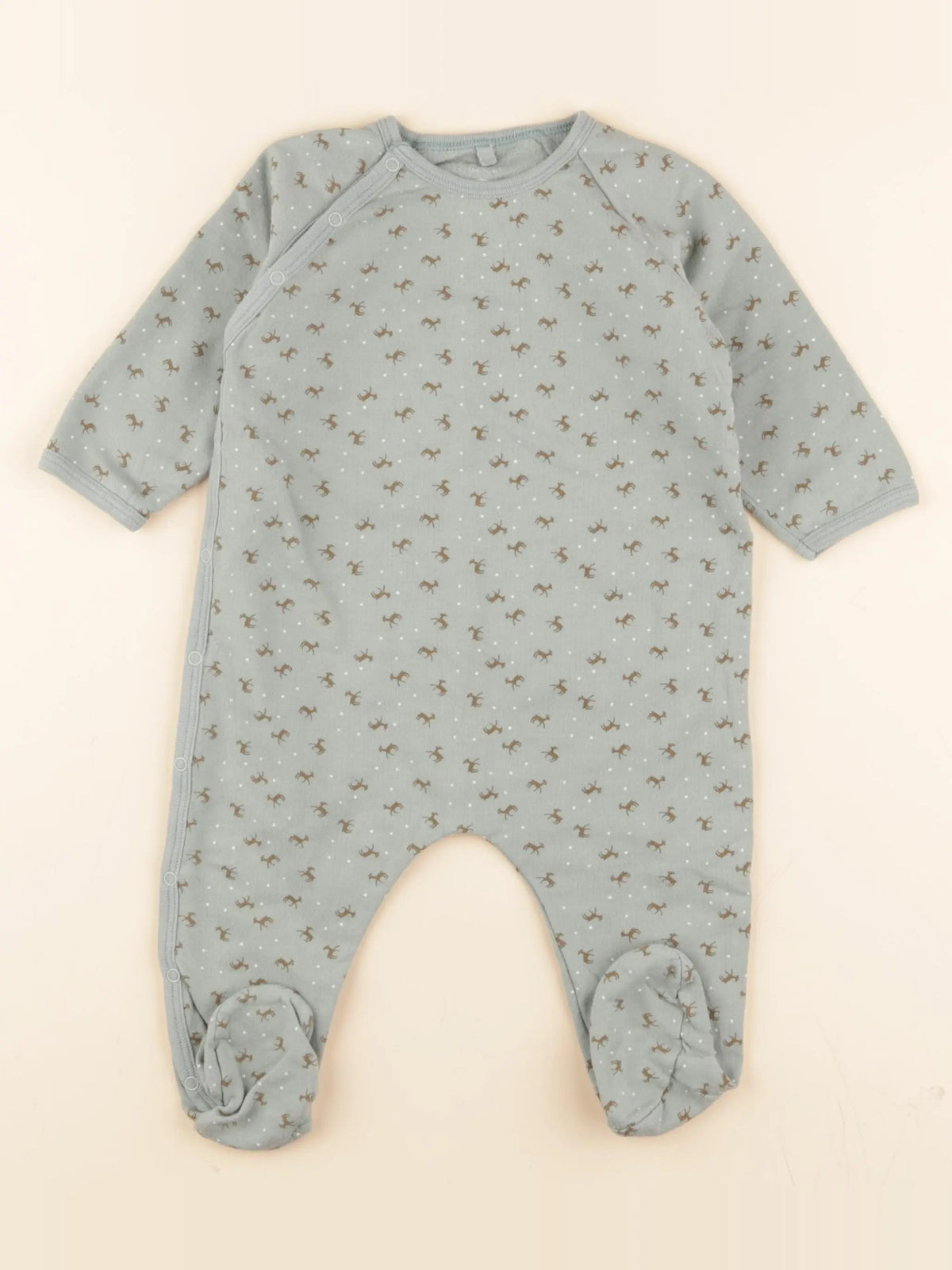 Pyjama coton vert