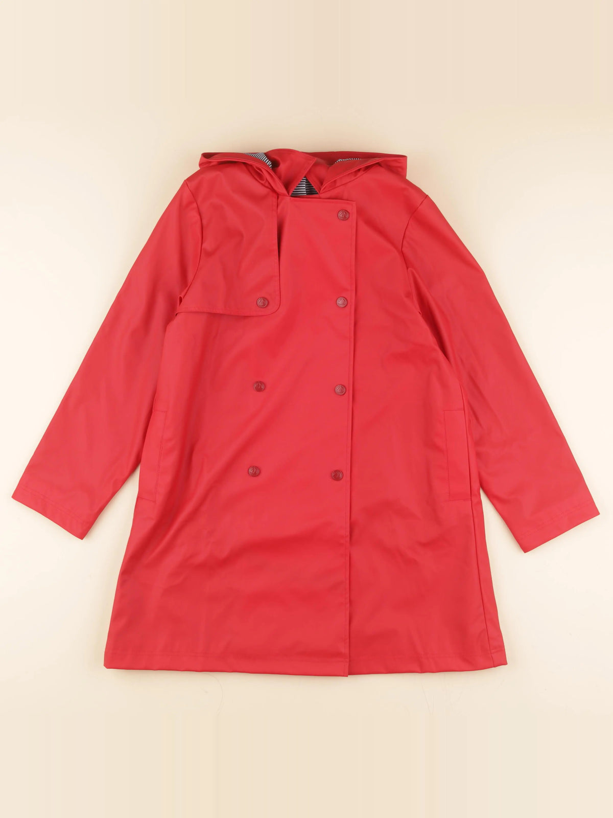Imperméable rouge