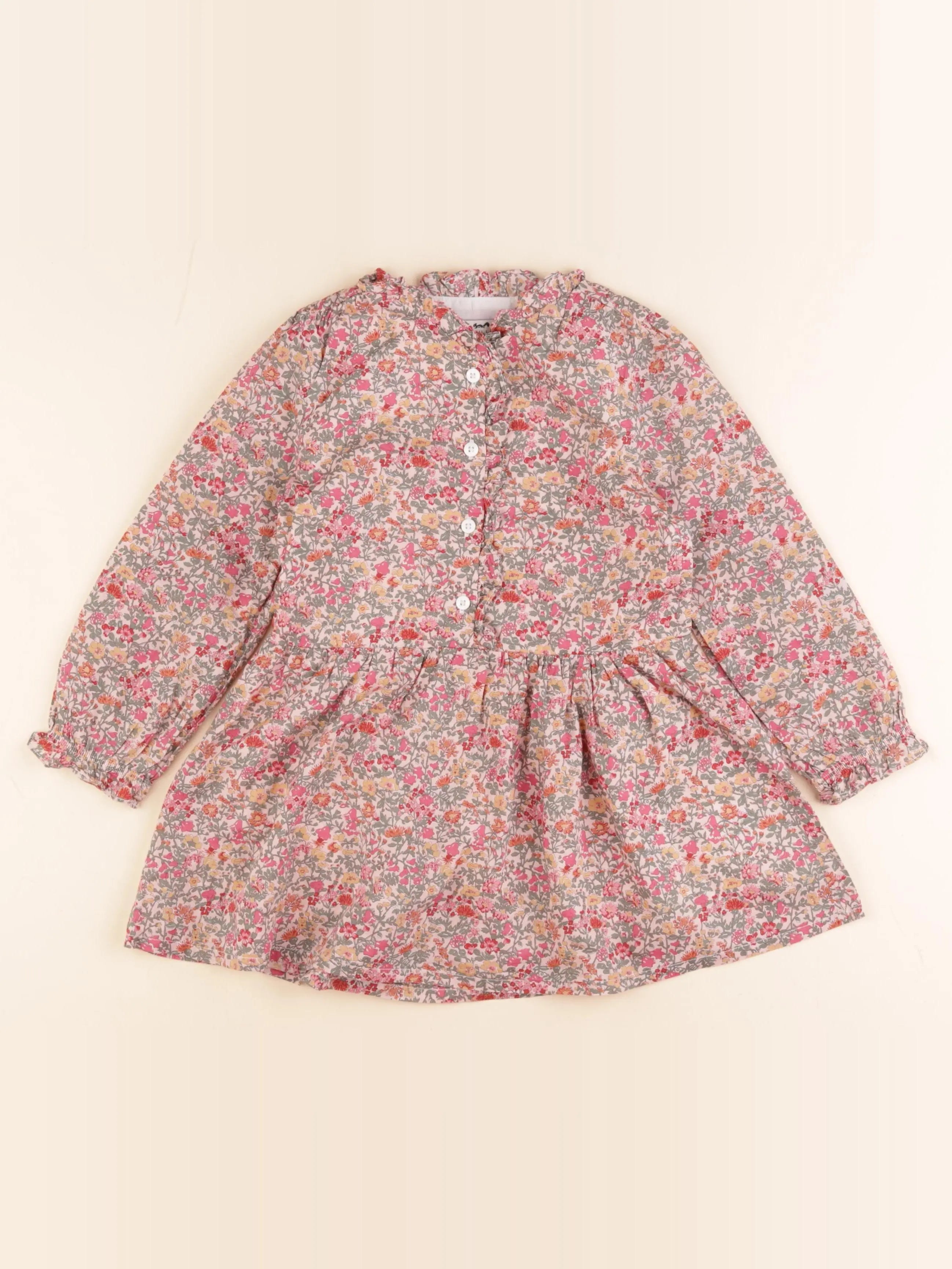 Cyrillus - robe rose - 4 ans