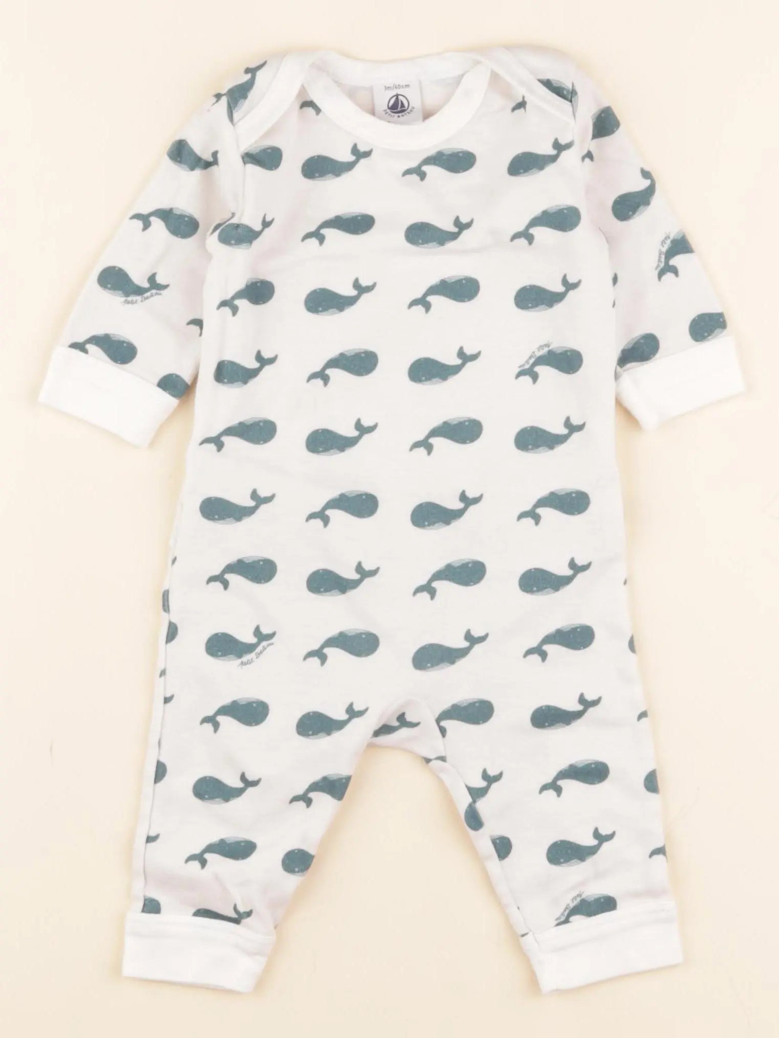 Pyjama coton vert